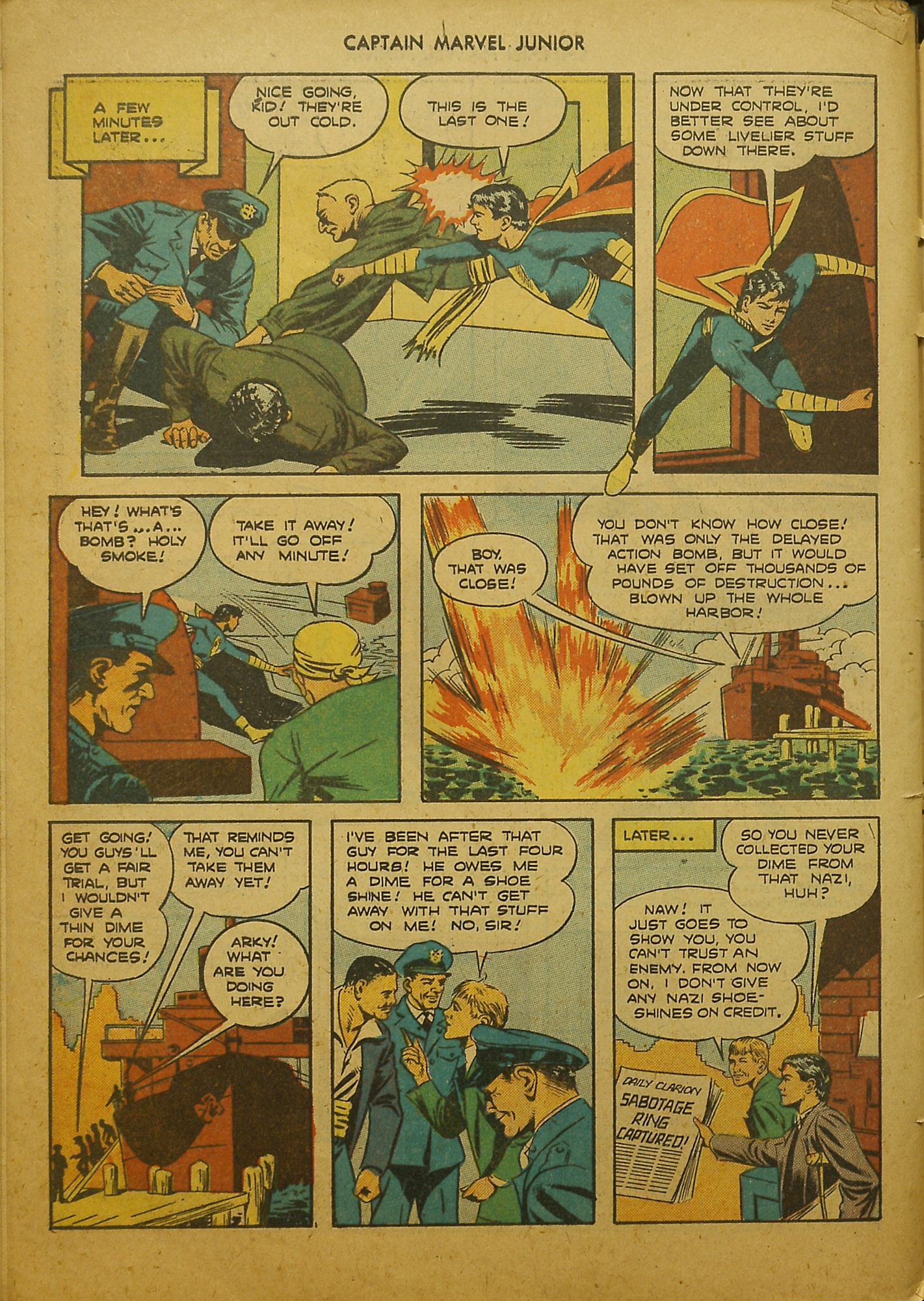 Read online Captain Marvel, Jr. comic -  Issue #19 - 46