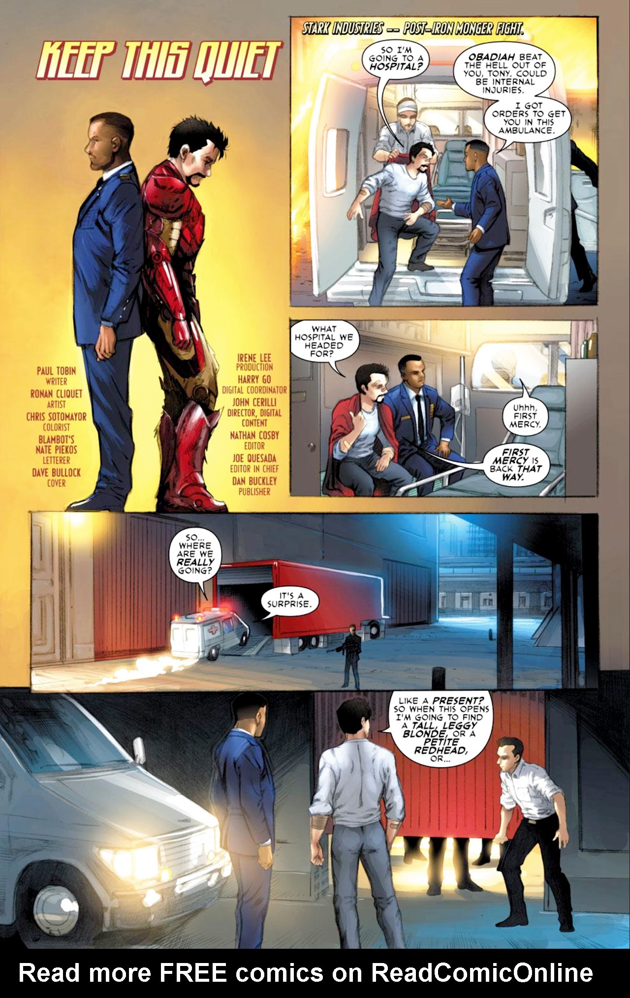 Read online Iron Man: Fast Friends comic -  Issue #2 - 2