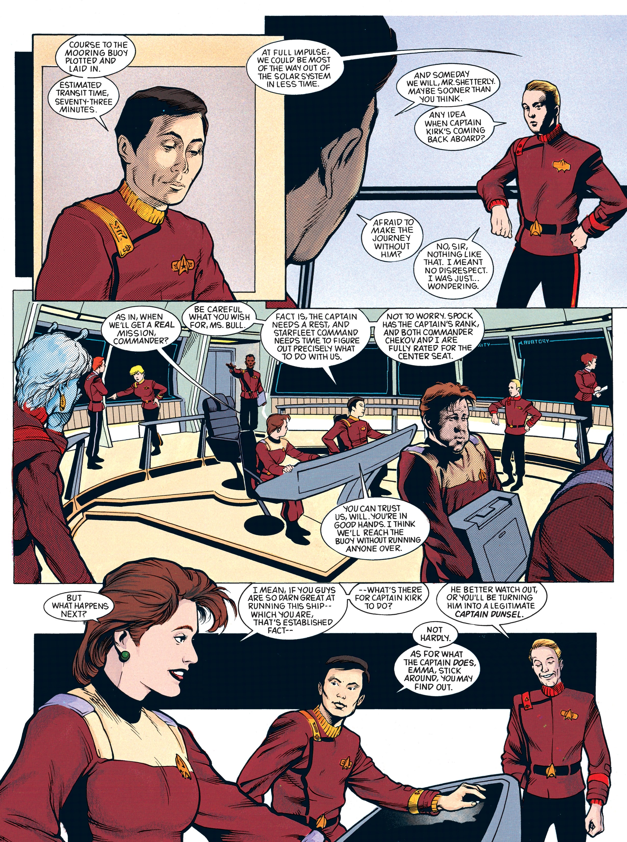 Read online Star Trek: Debt of Honor Facsimile Edition comic -  Issue # TPB - 38