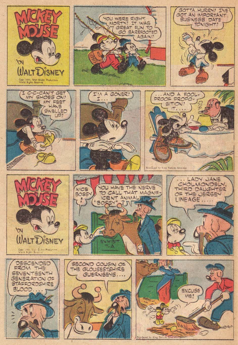 Read online Walt Disney's Comics and Stories comic -  Issue #109 - 30