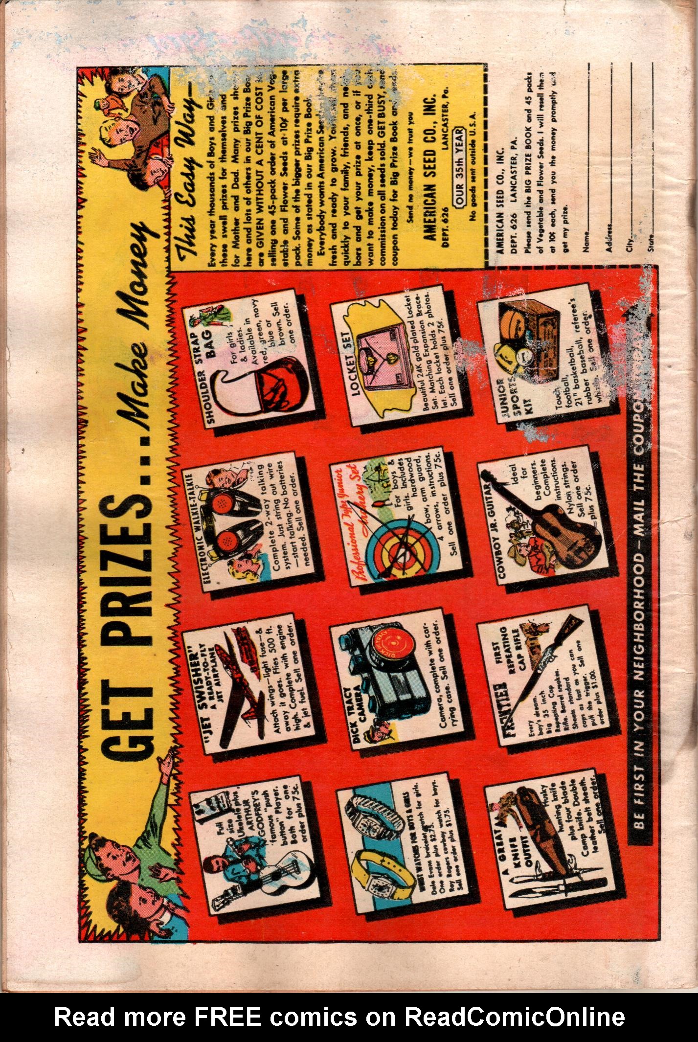 Read online Dick Tracy comic -  Issue #62 - 36