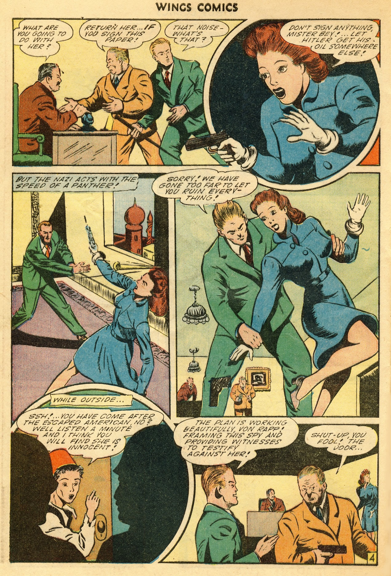 Read online Wings Comics comic -  Issue #54 - 40