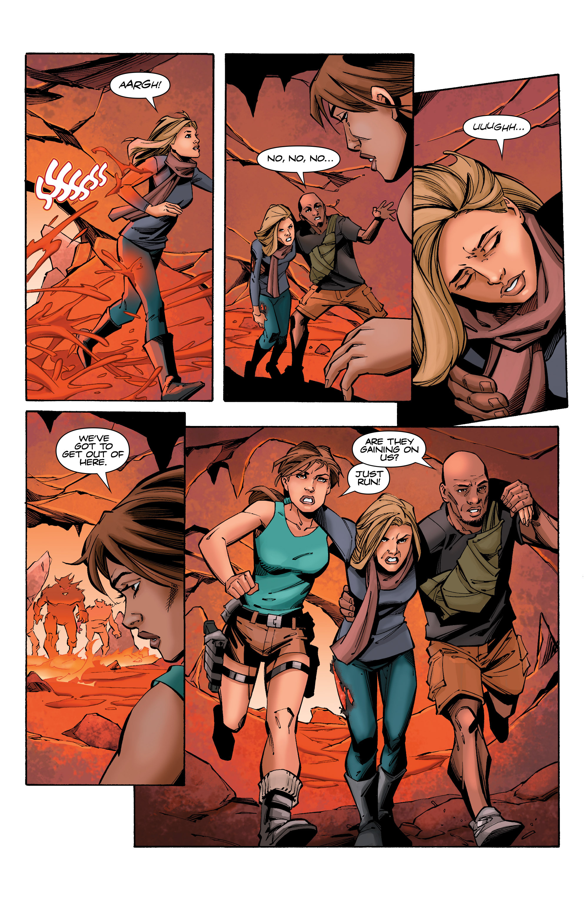 Read online Lara Croft and the Frozen Omen comic -  Issue #5 - 19