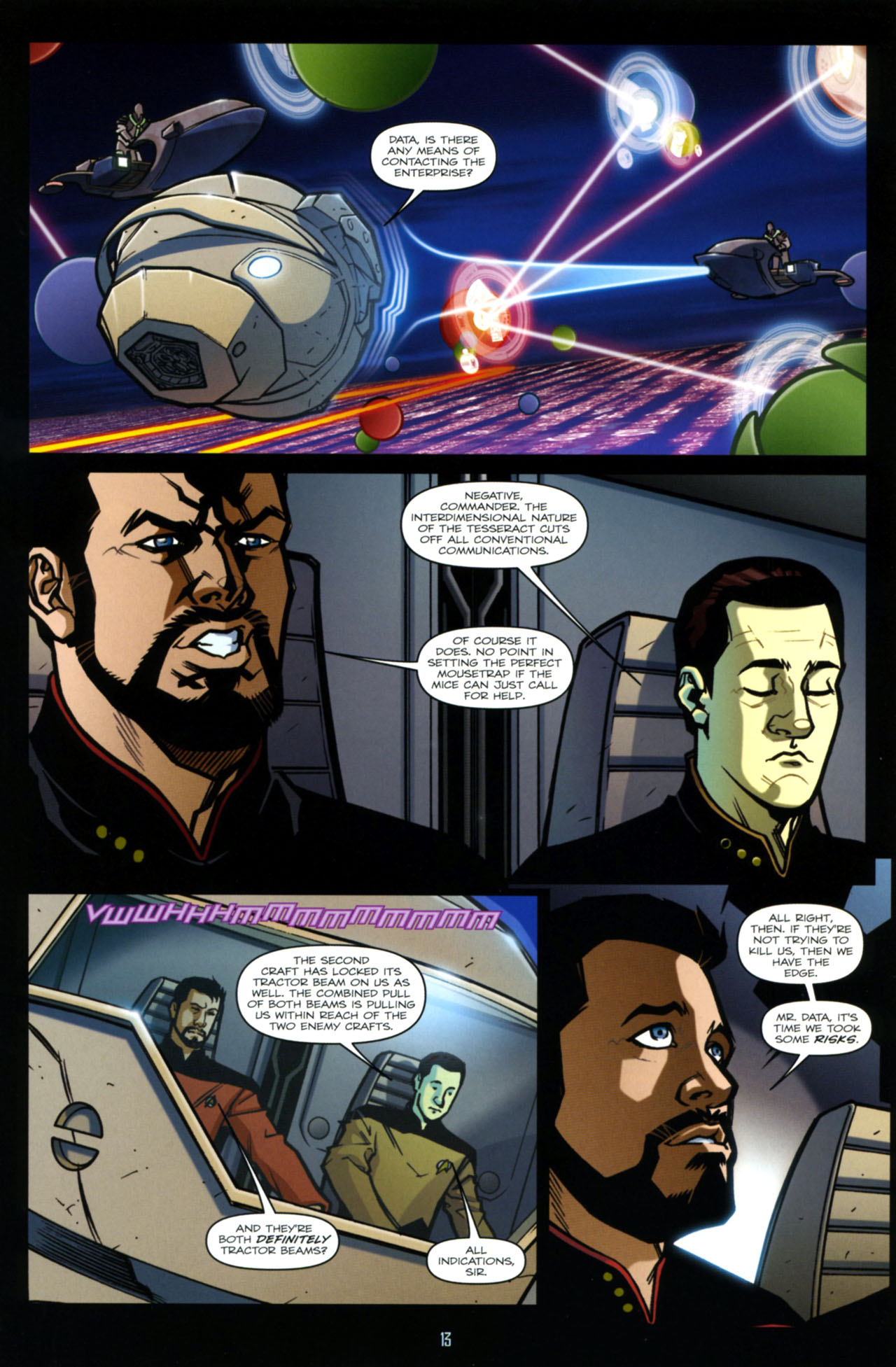 Read online Star Trek: The Next Generation: Intelligence Gathering comic -  Issue #1 - 16