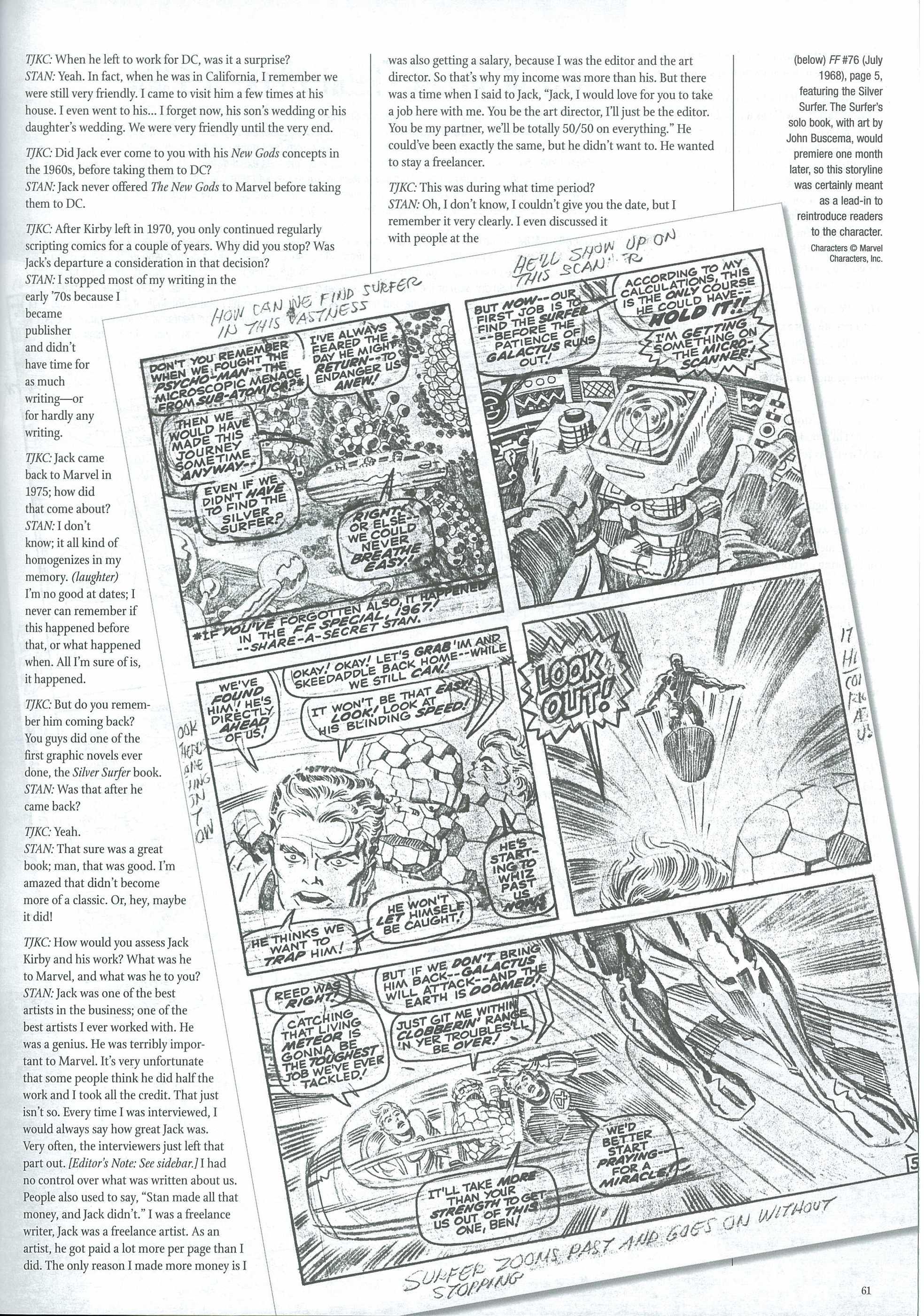 Read online The Jack Kirby Collector comic -  Issue #33 - 63