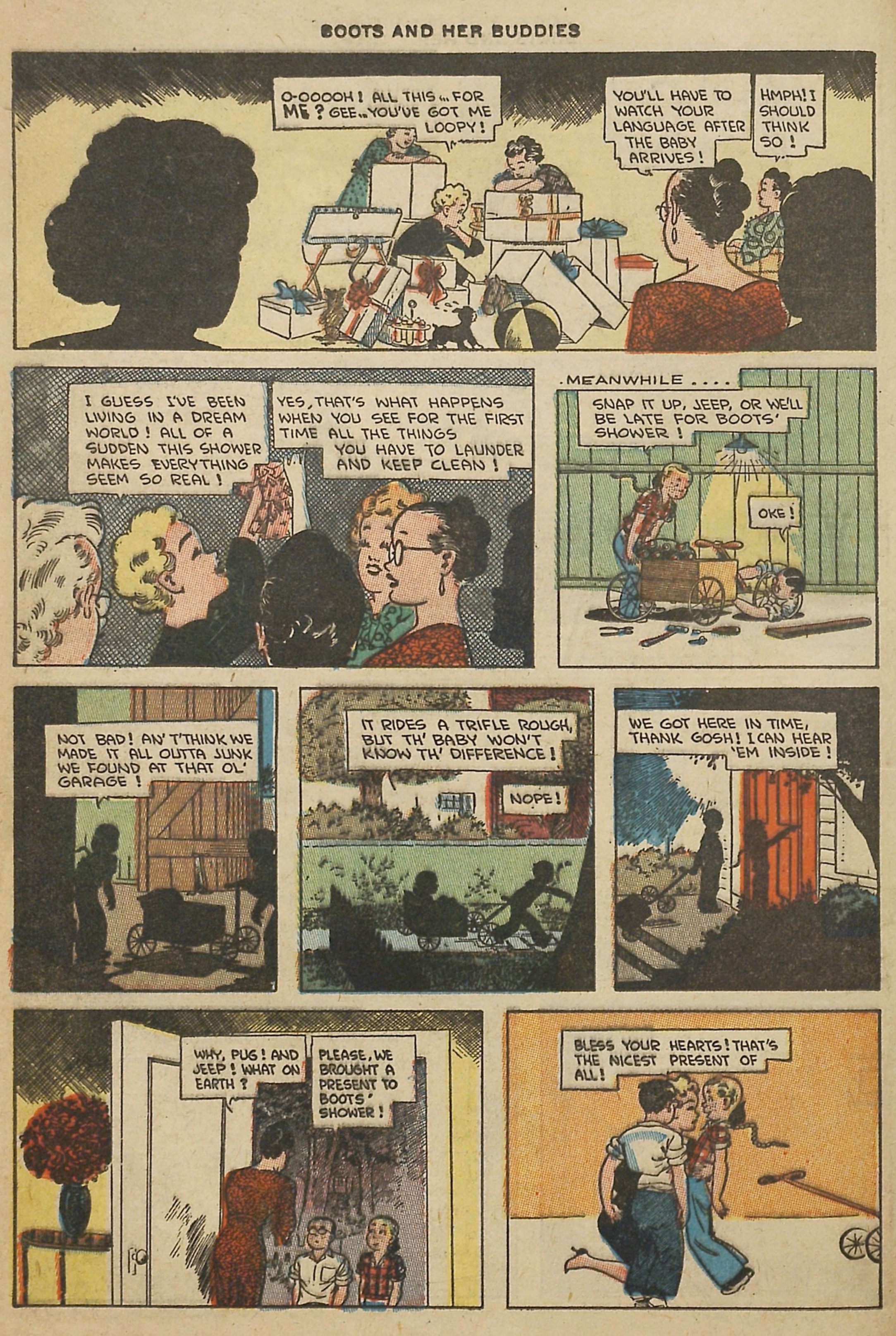 Read online Boots and Her Buddies (1948) comic -  Issue #9 - 12