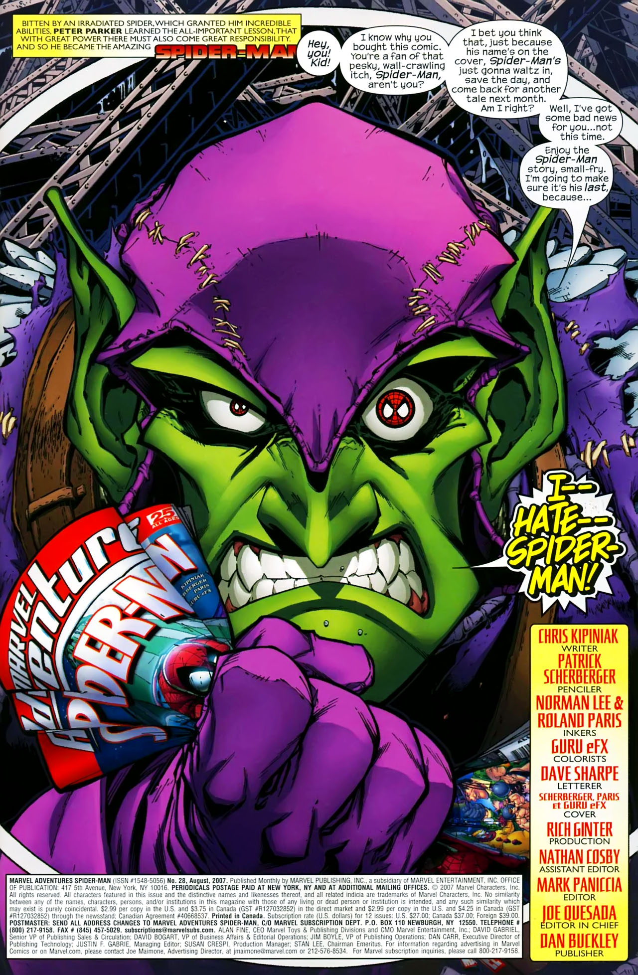Read online Marvel Adventures Spider-Man (2005) comic -  Issue #28 - 2