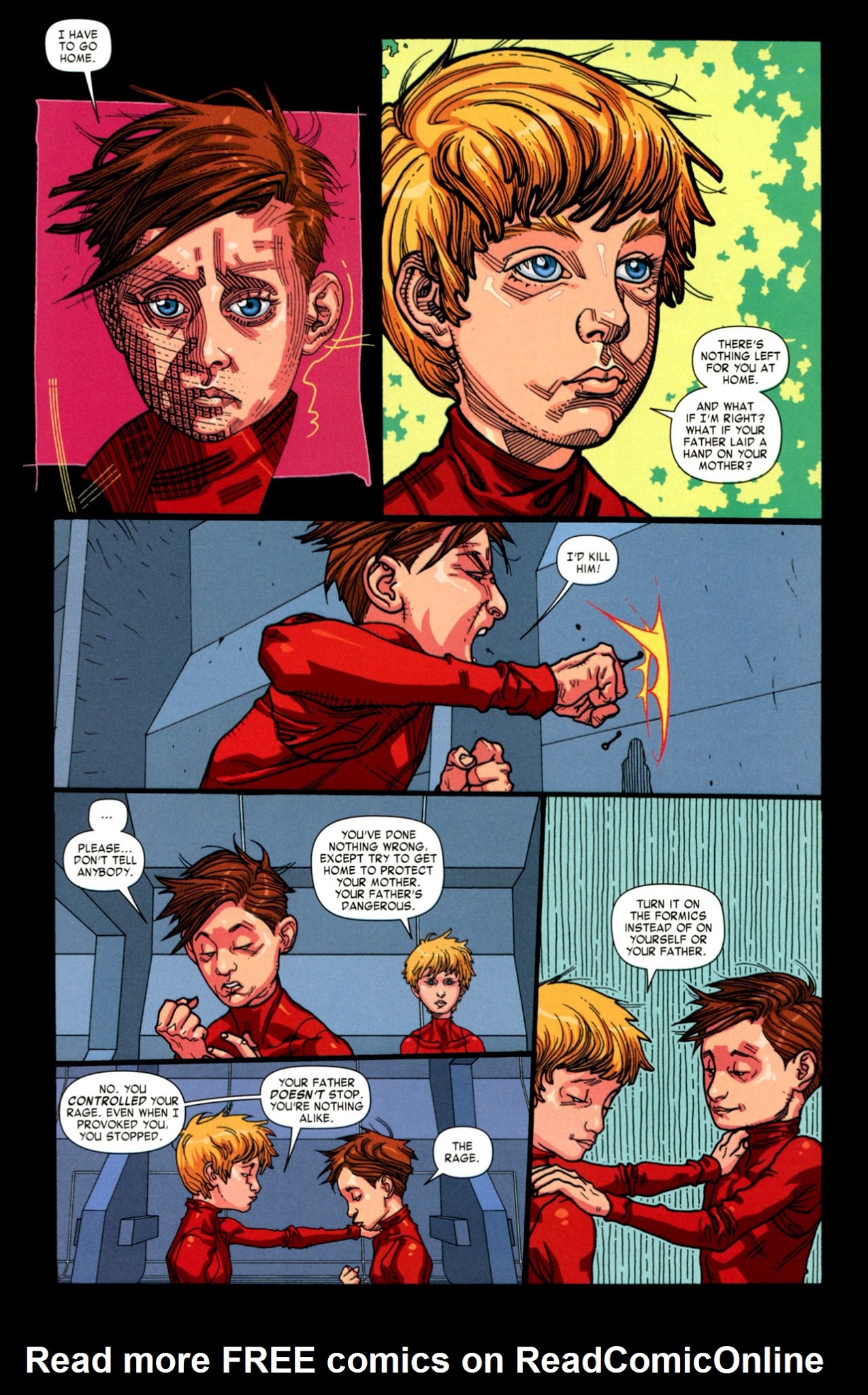 Read online Ender's Game: War of Gifts comic -  Issue # Full - 45