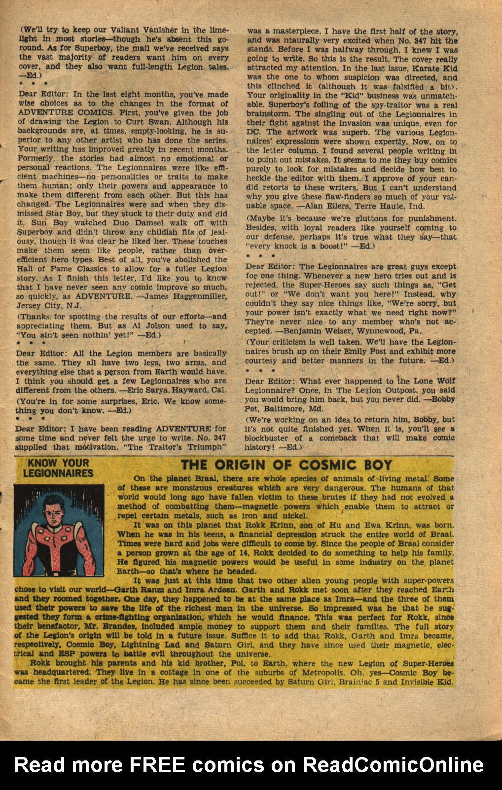 Read online Adventure Comics (1938) comic -  Issue #352 - 33