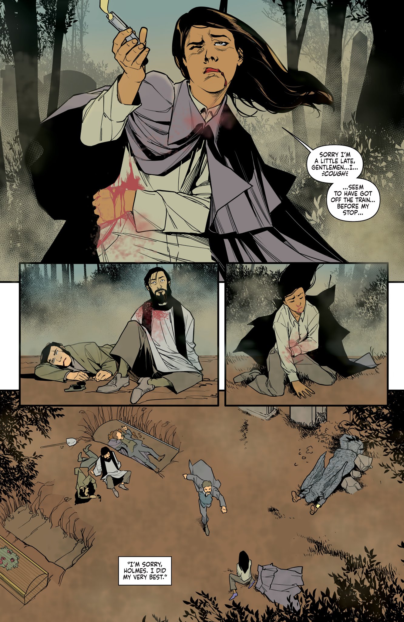 Read online Sherlock Holmes: The Vanishing Man comic -  Issue #4 - 19