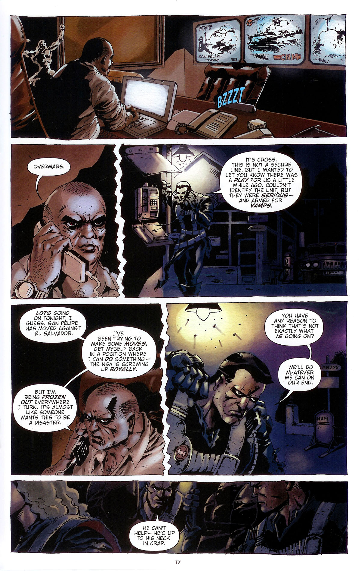 Read online CVO: Covert Vampiric Operations - Rogue State comic -  Issue #4 - 18