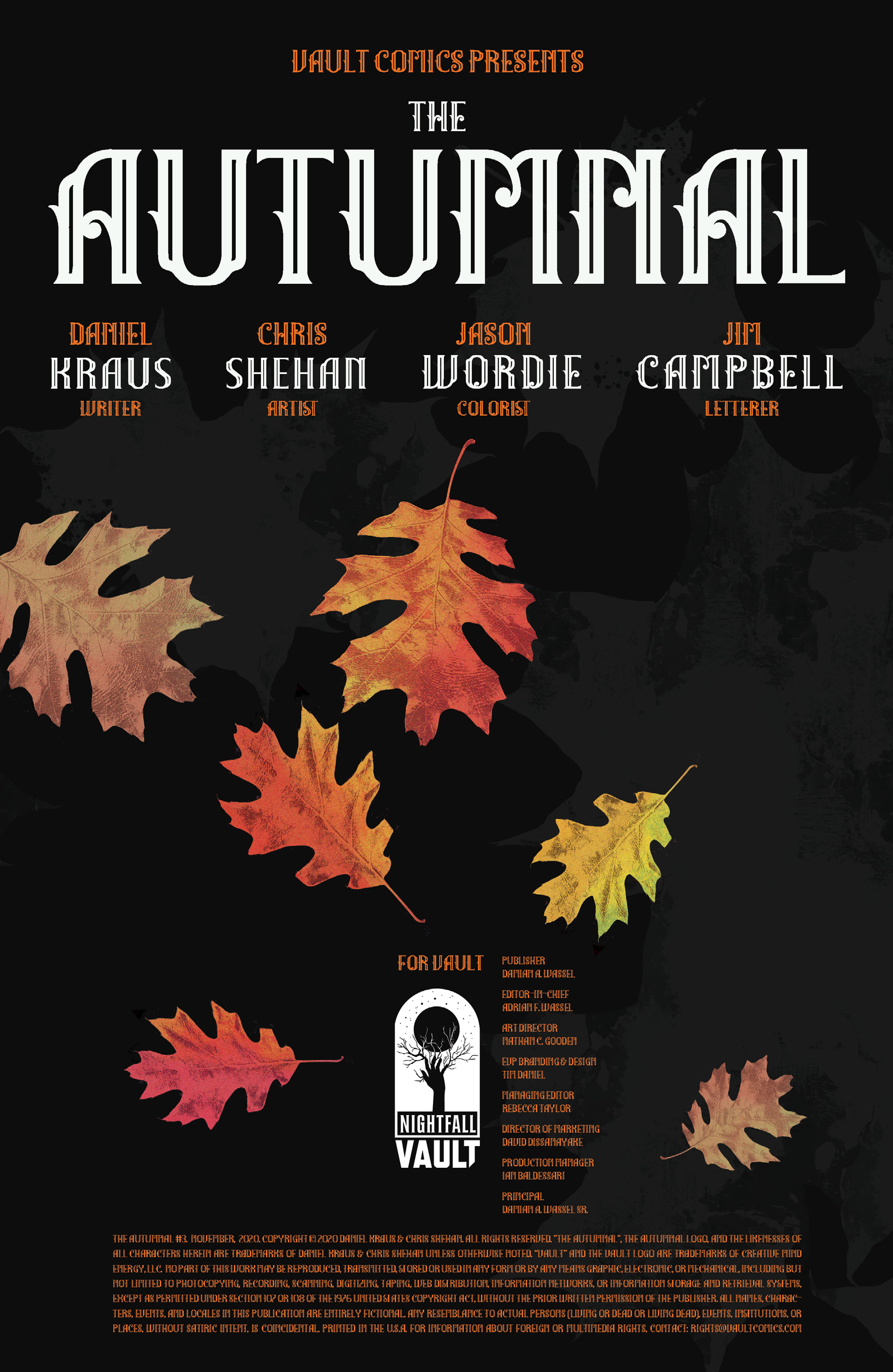 Read online The Autumnal comic -  Issue #3 - 2