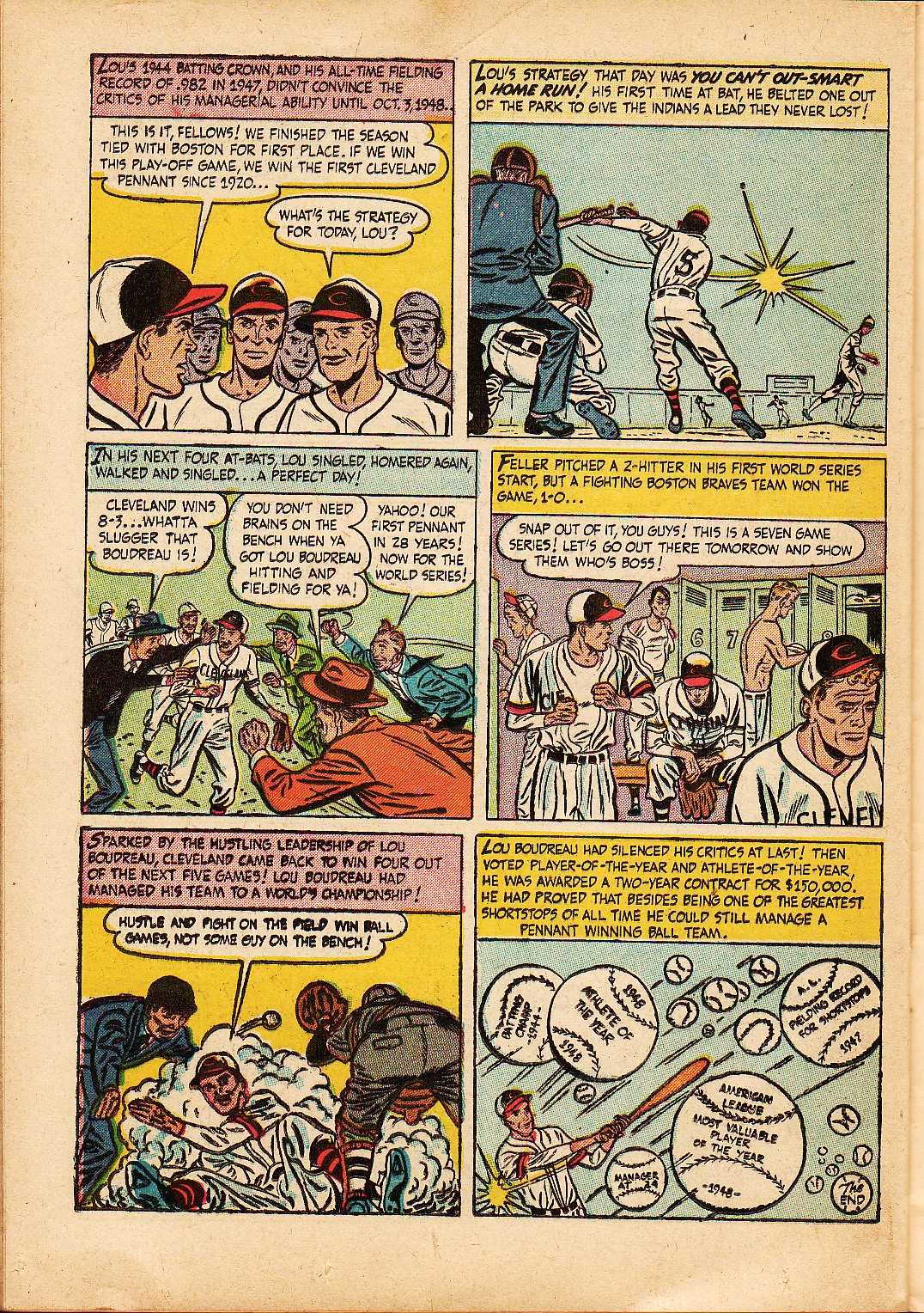 Read online Babe Ruth Sports Comics comic -  Issue #2 - 33