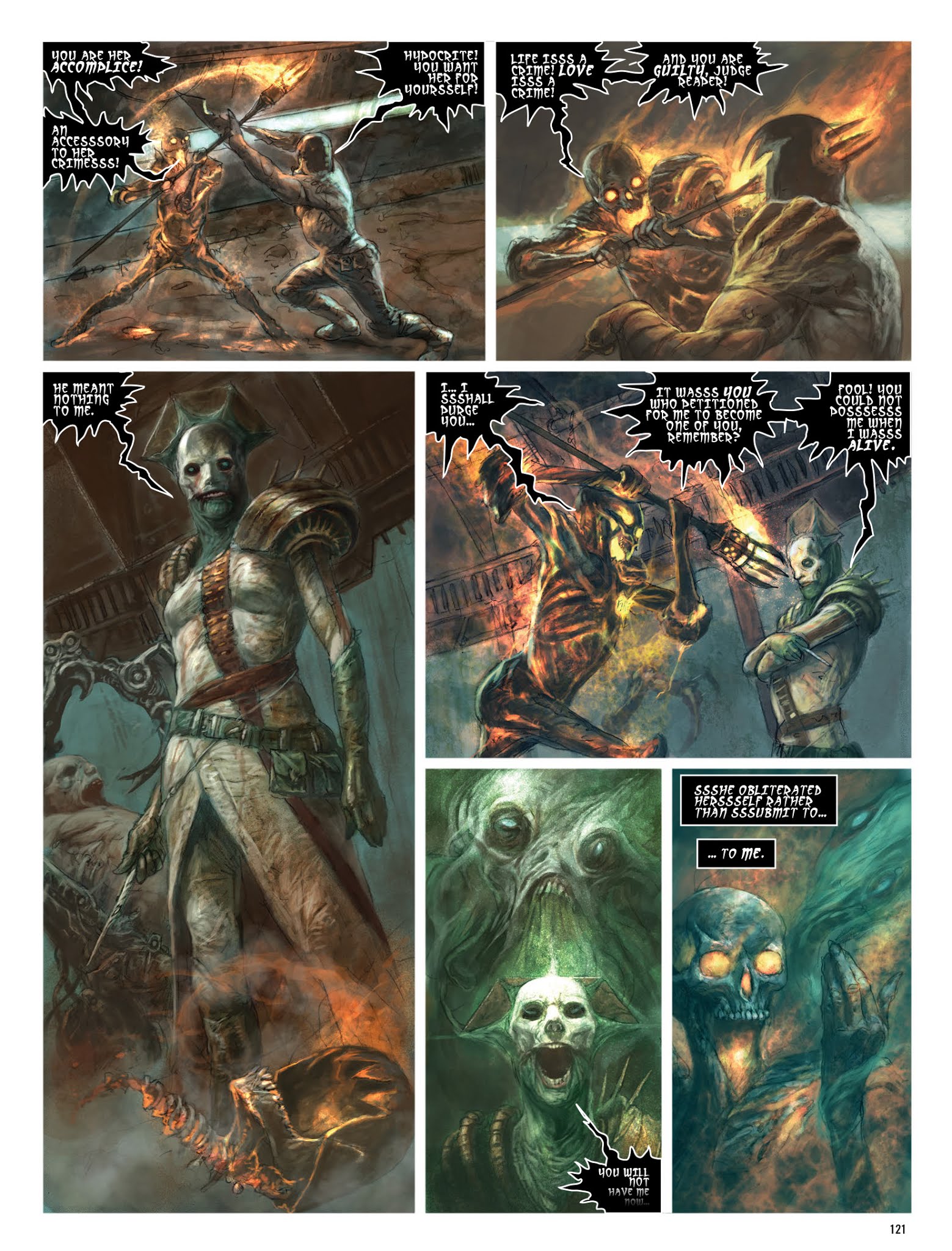 Read online The Dark Judges: The Fall of Deadworld comic -  Issue # TPB - 122