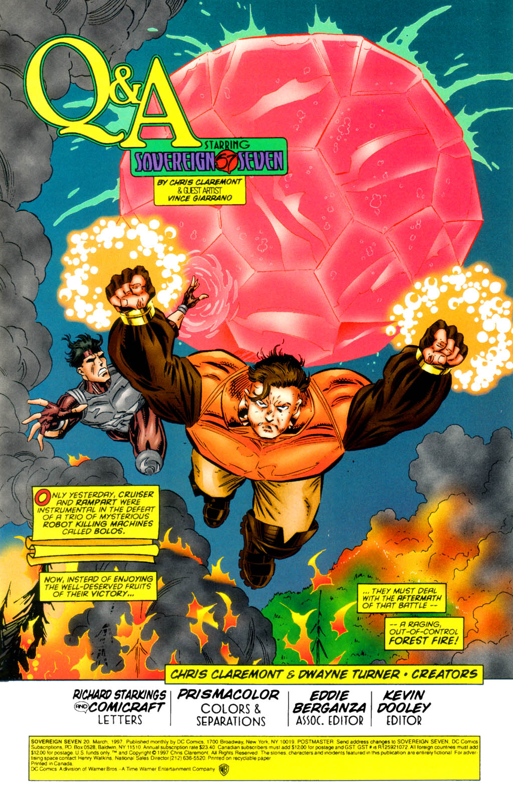 Read online Sovereign Seven comic -  Issue #20 - 2