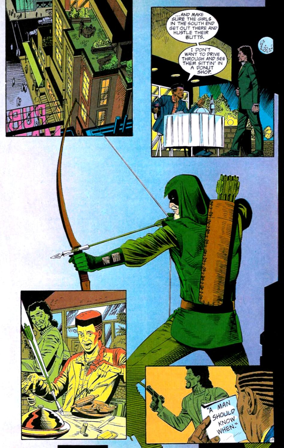 Read online Green Arrow (1988) comic -  Issue #56 - 16