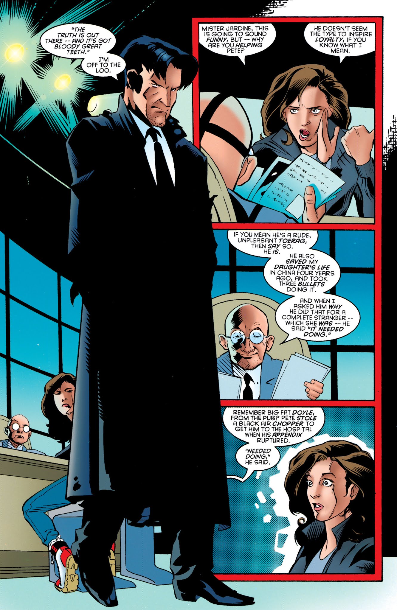 Read online Excalibur Visionaries: Warren Ellis comic -  Issue # TPB 1 (Part 2) - 57