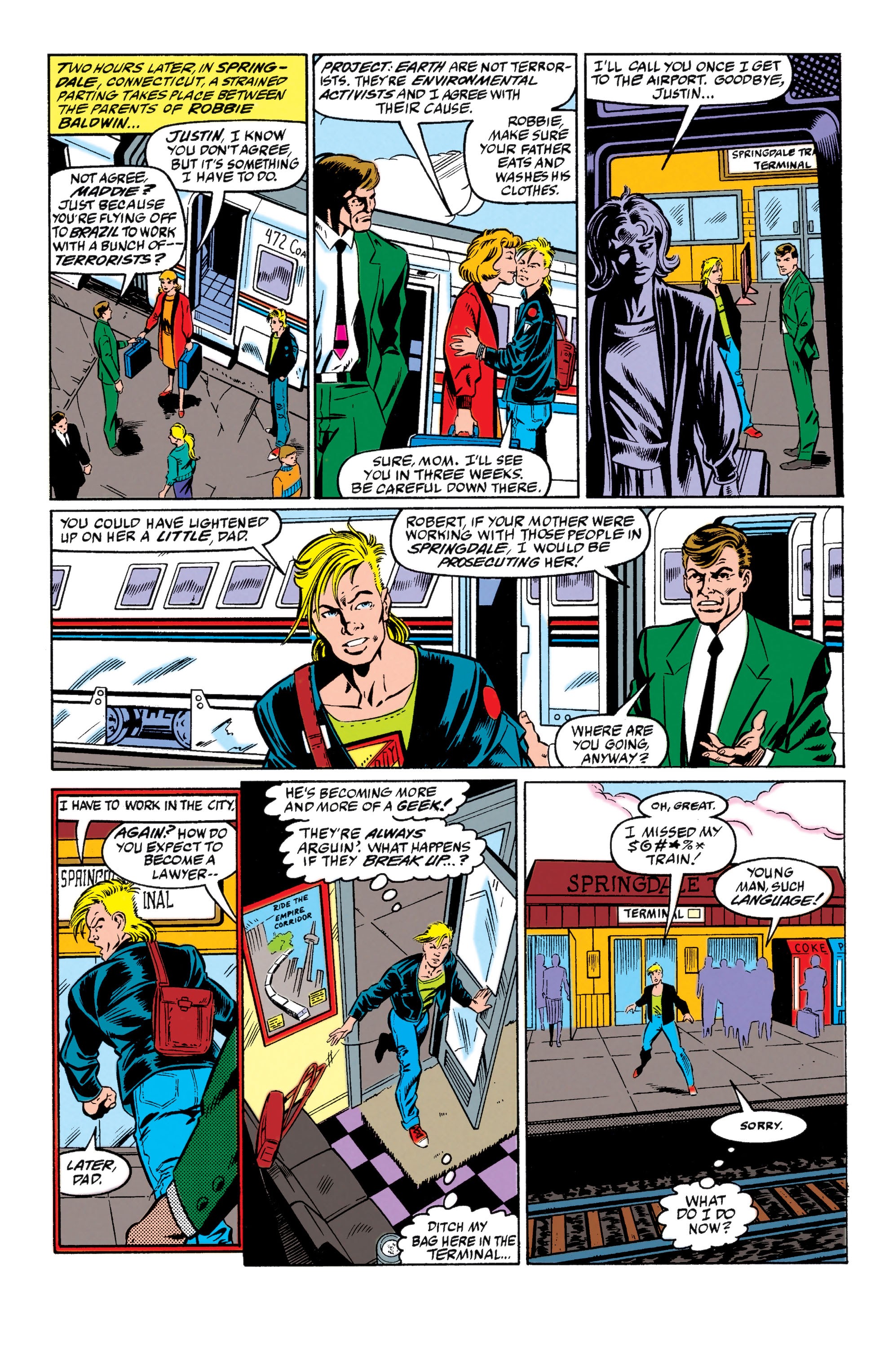 Read online The New Warriors comic -  Issue #5 - 9