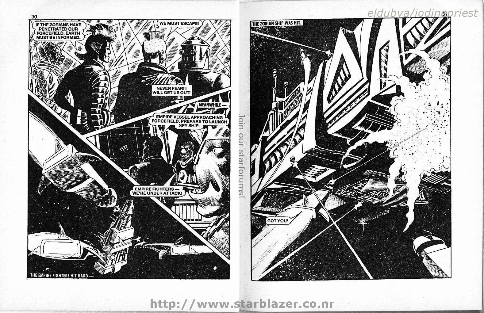 Read online Starblazer comic -  Issue #189 - 17
