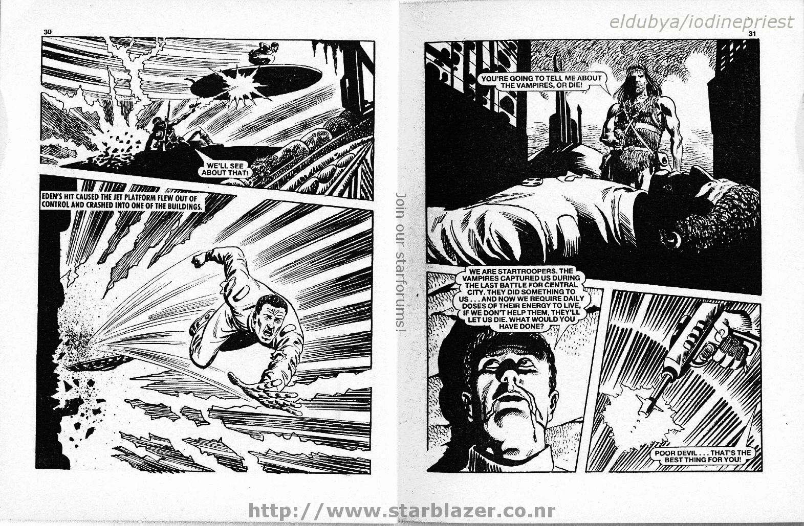 Read online Starblazer comic -  Issue #180 - 17