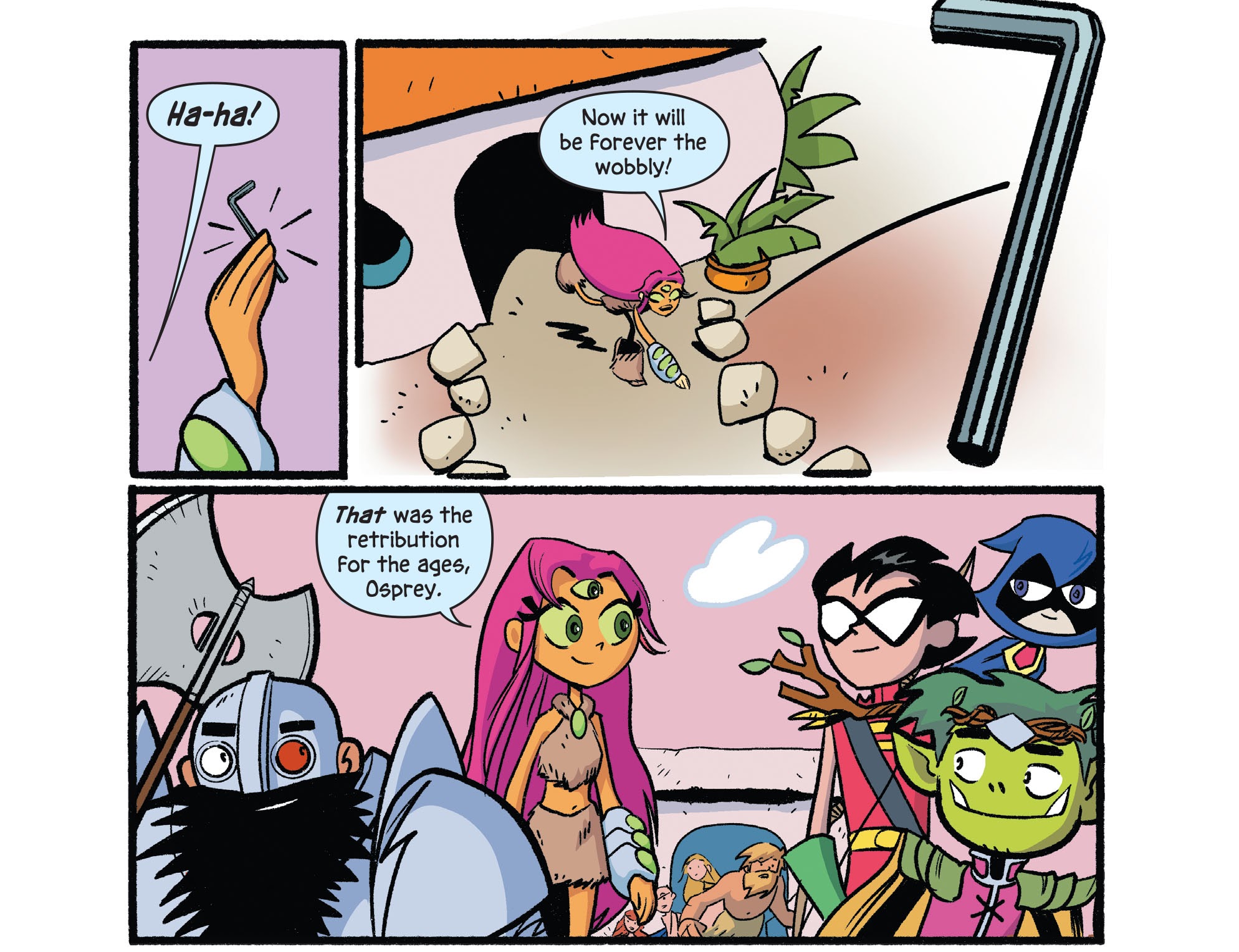 Read online Teen Titans Go! Roll With It! comic -  Issue #9 - 28