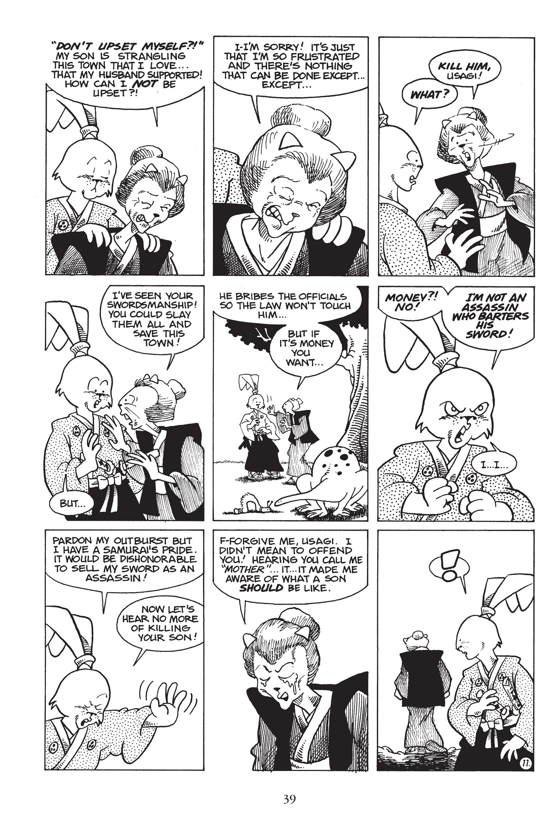 Read online Usagi Yojimbo (1987) comic -  Issue # _TPB 3 - 40