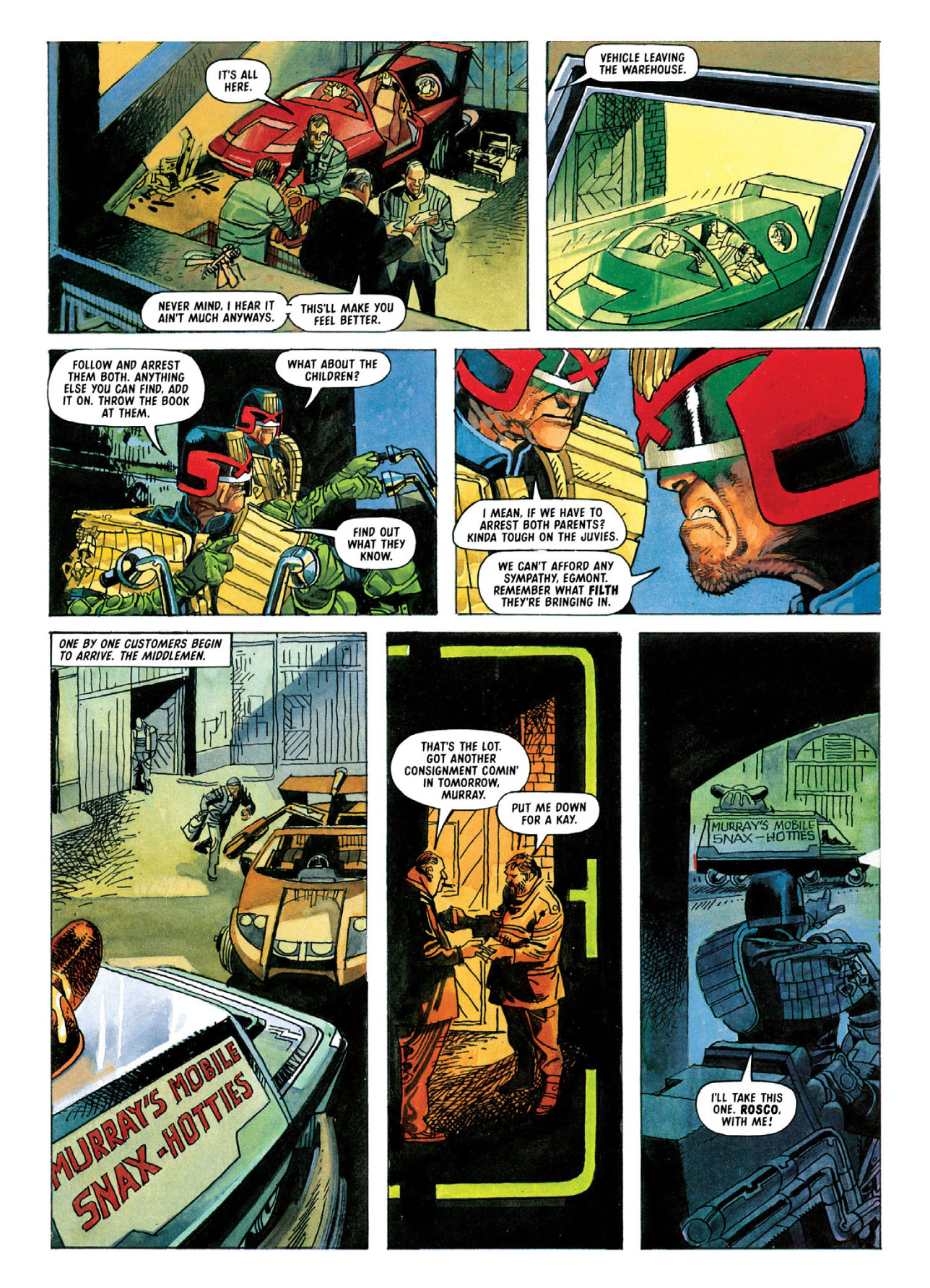 Read online Judge Dredd: The Complete Case Files comic -  Issue # TPB 27 - 8