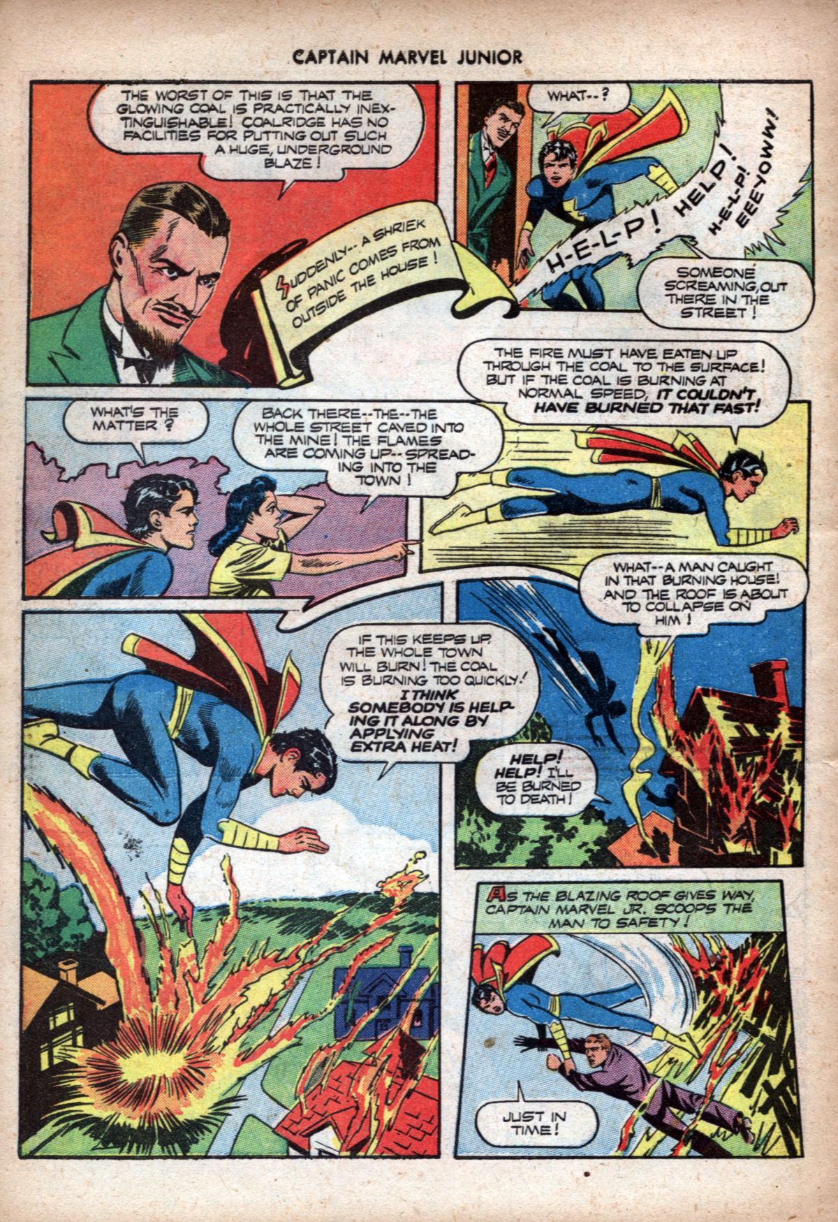 Read online Captain Marvel, Jr. comic -  Issue #27 - 28