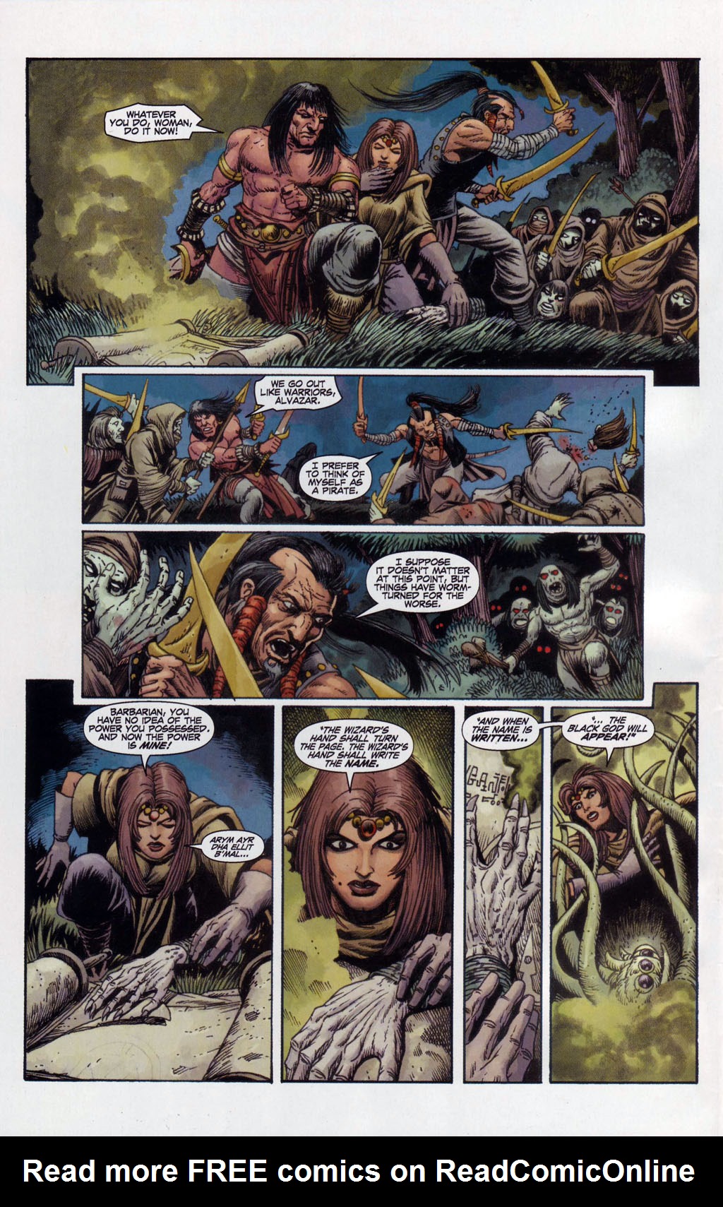 Read online Conan and the Songs of the Dead comic -  Issue #5 - 20