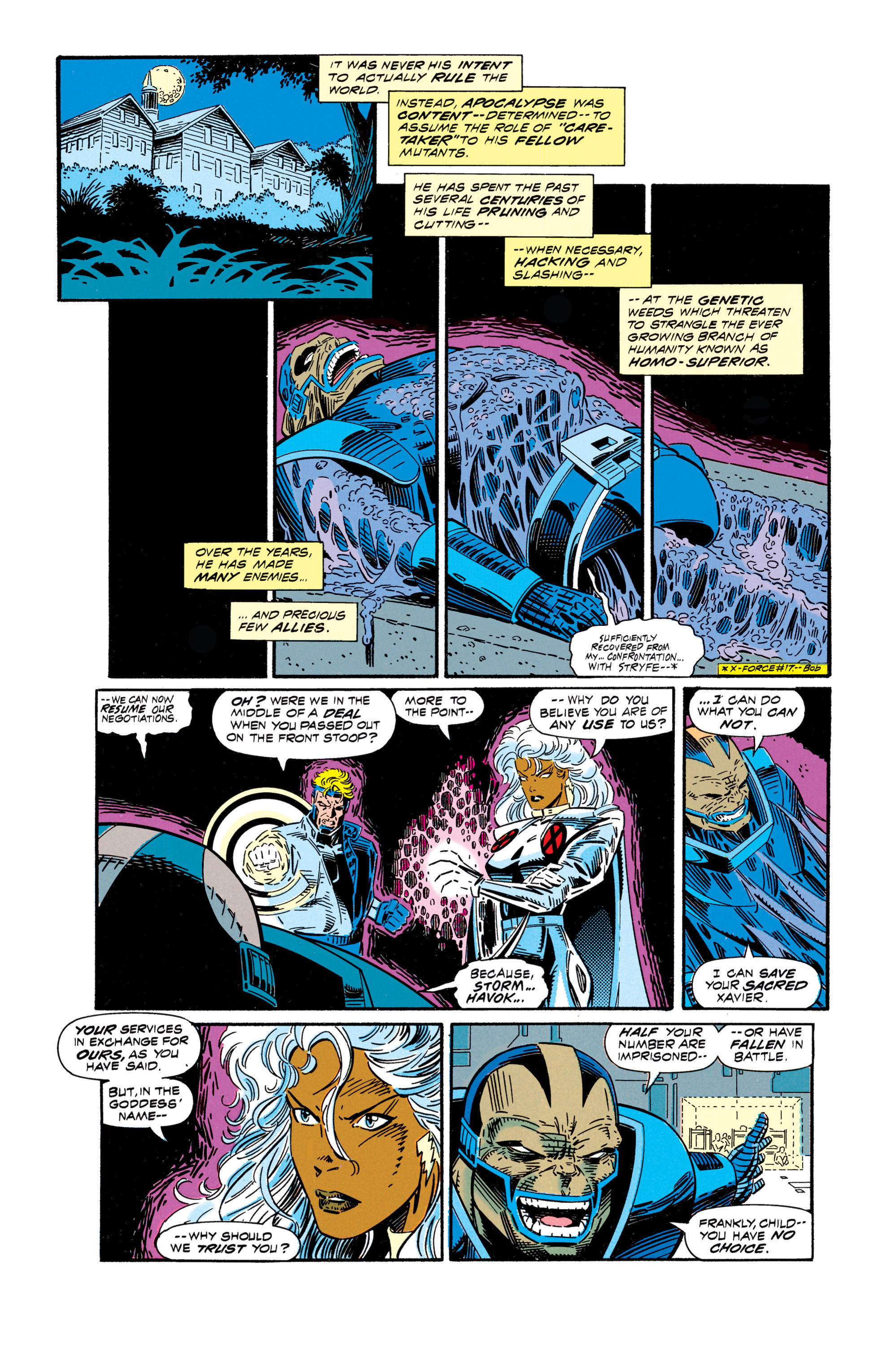 Read online Uncanny X-Men (1963) comic -  Issue #296 - 12