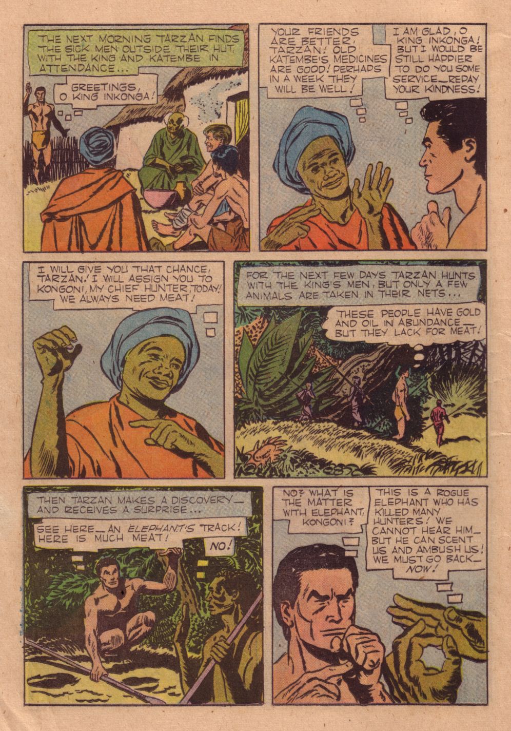 Read online Tarzan (1948) comic -  Issue #104 - 12