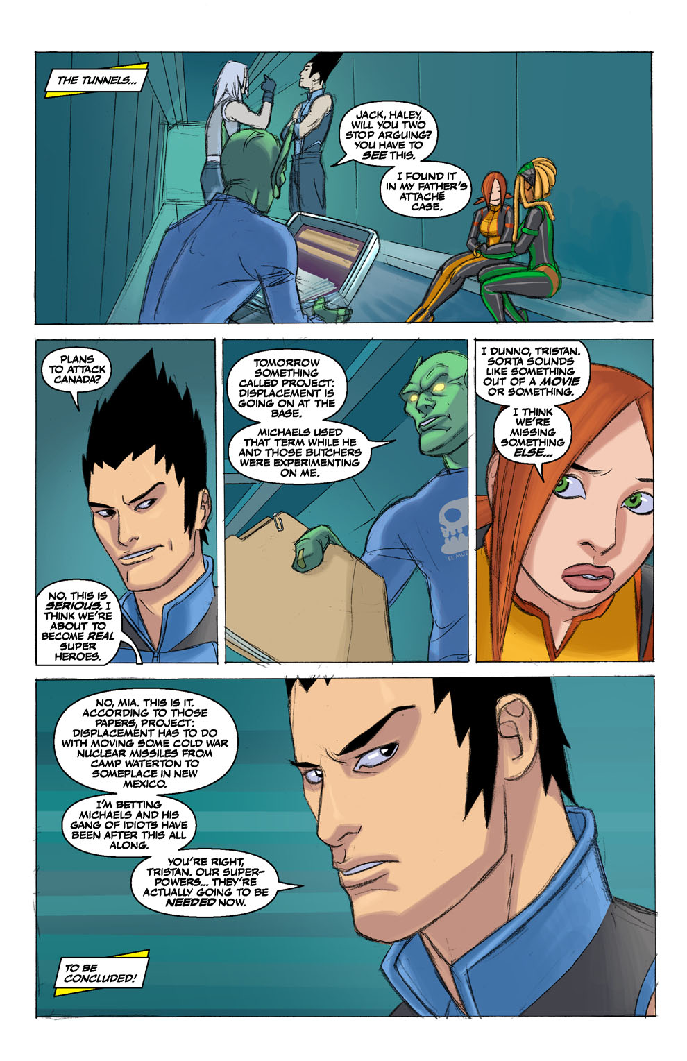 Read online Defex comic -  Issue #5 - 23