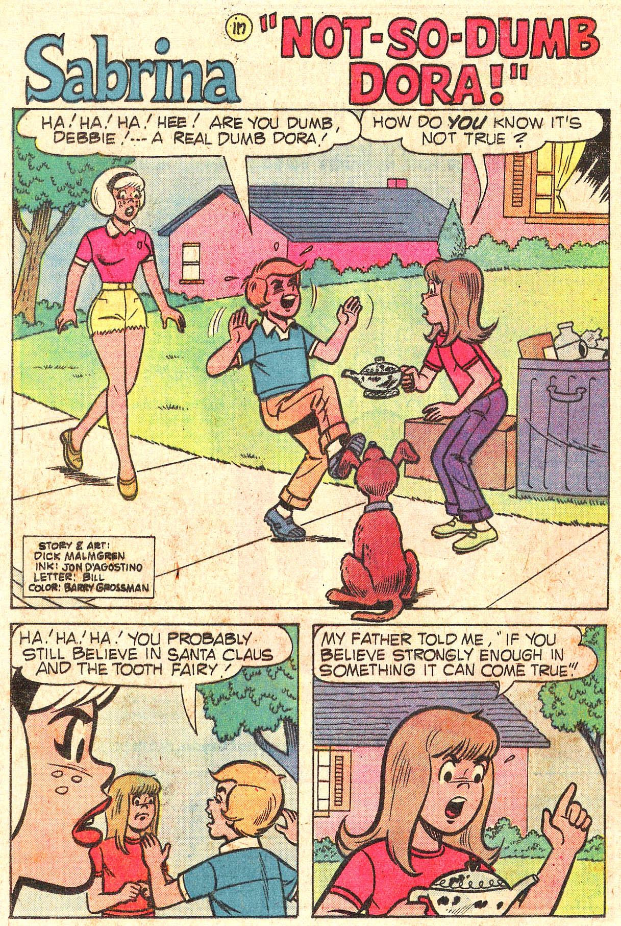 Read online Sabrina The Teenage Witch (1971) comic -  Issue #69 - 20