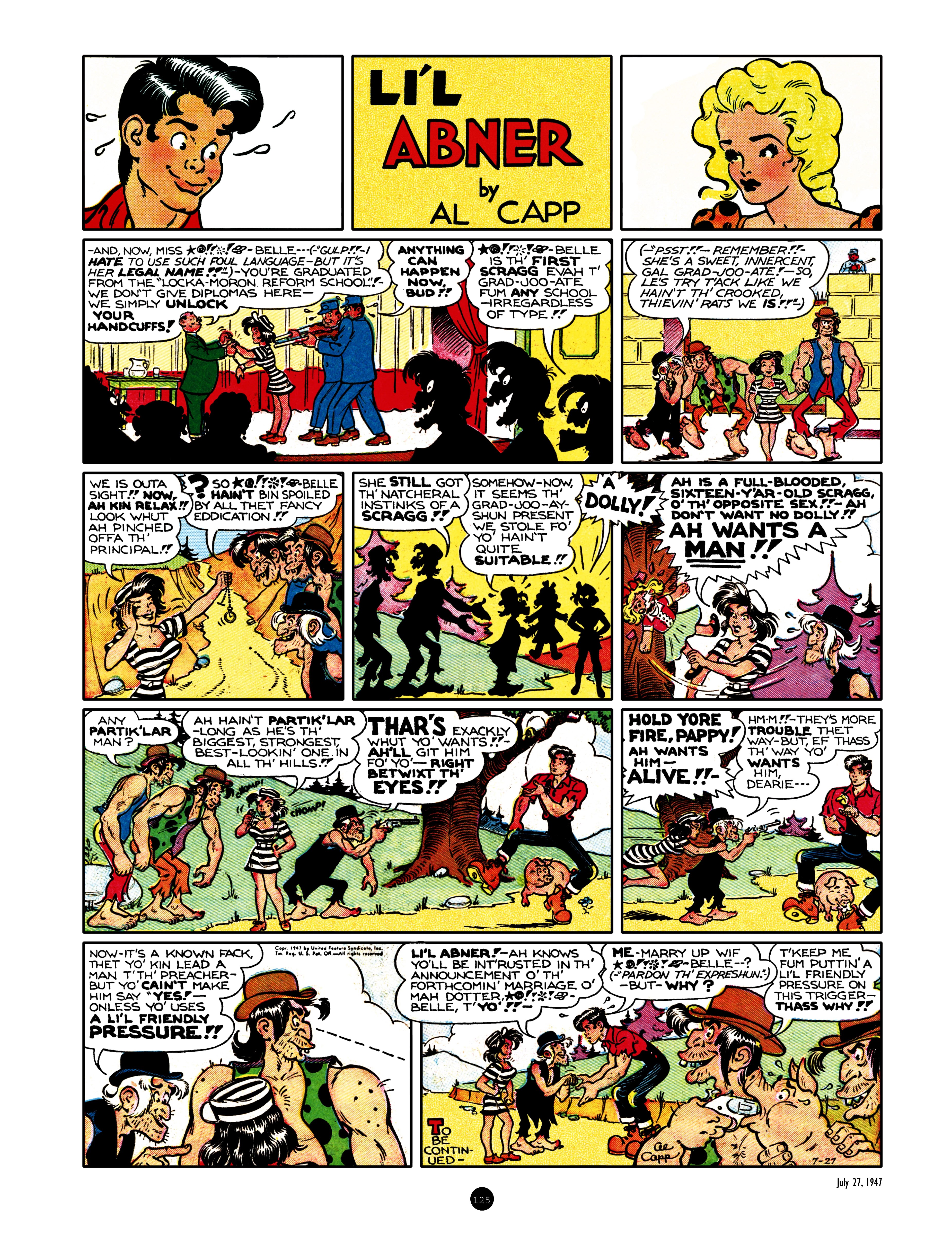 Read online Al Capp's Li'l Abner Complete Daily & Color Sunday Comics comic -  Issue # TPB 7 (Part 2) - 26