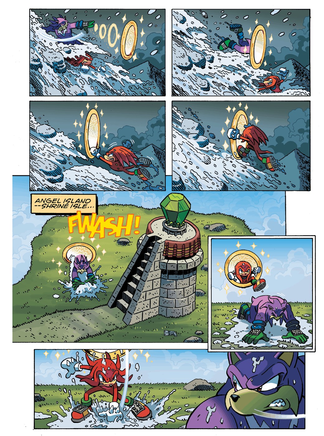 Read online Sonic Super Digest comic -  Issue #5 - 110