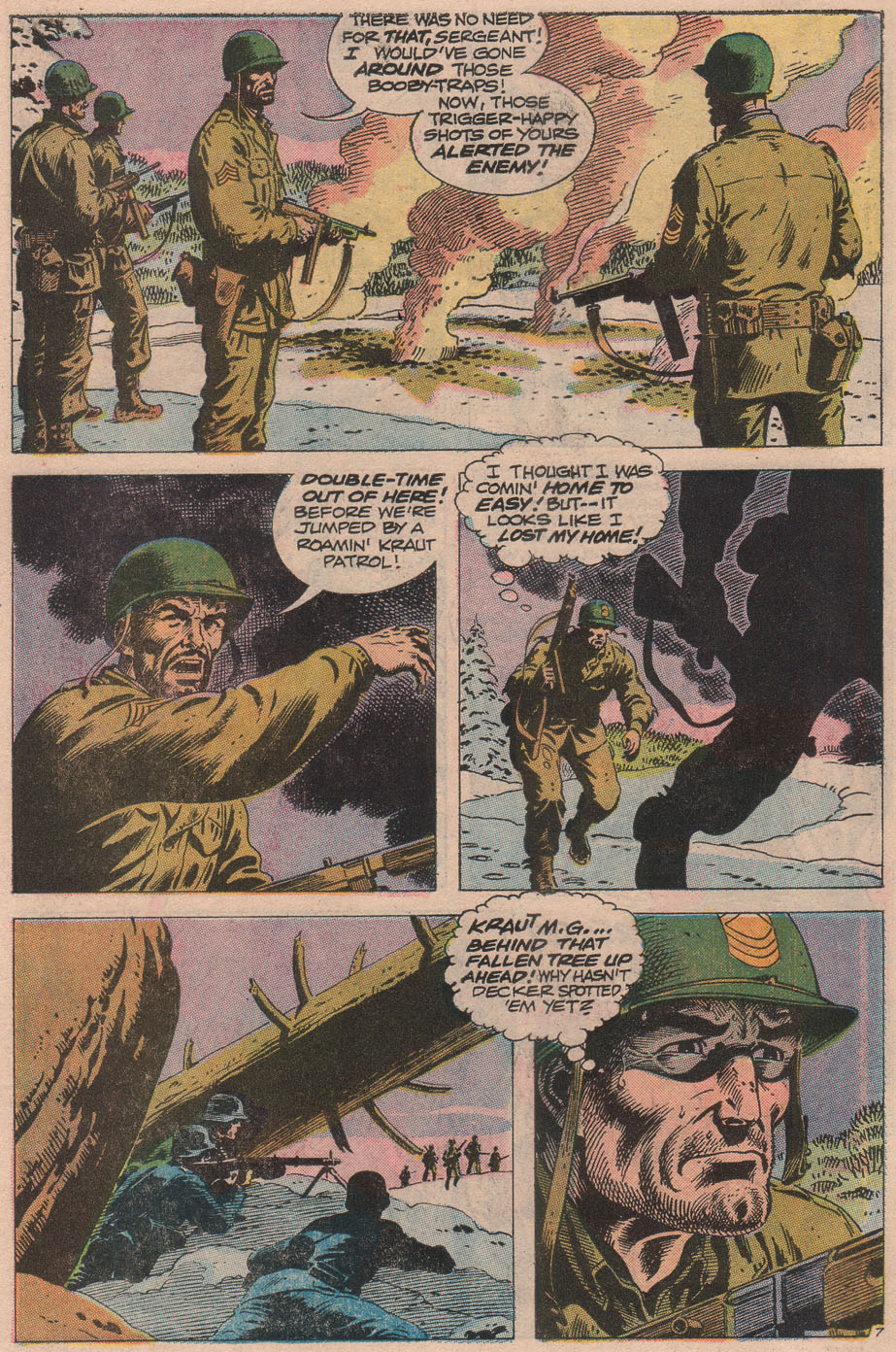 Read online Our Army at War (1952) comic -  Issue #262 - 9