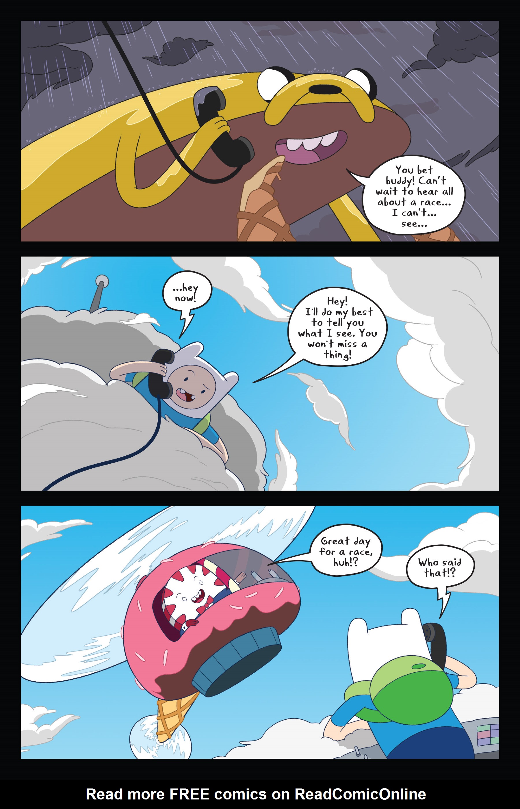 Read online Adventure Time: Thunder Road comic -  Issue # TPB - 78