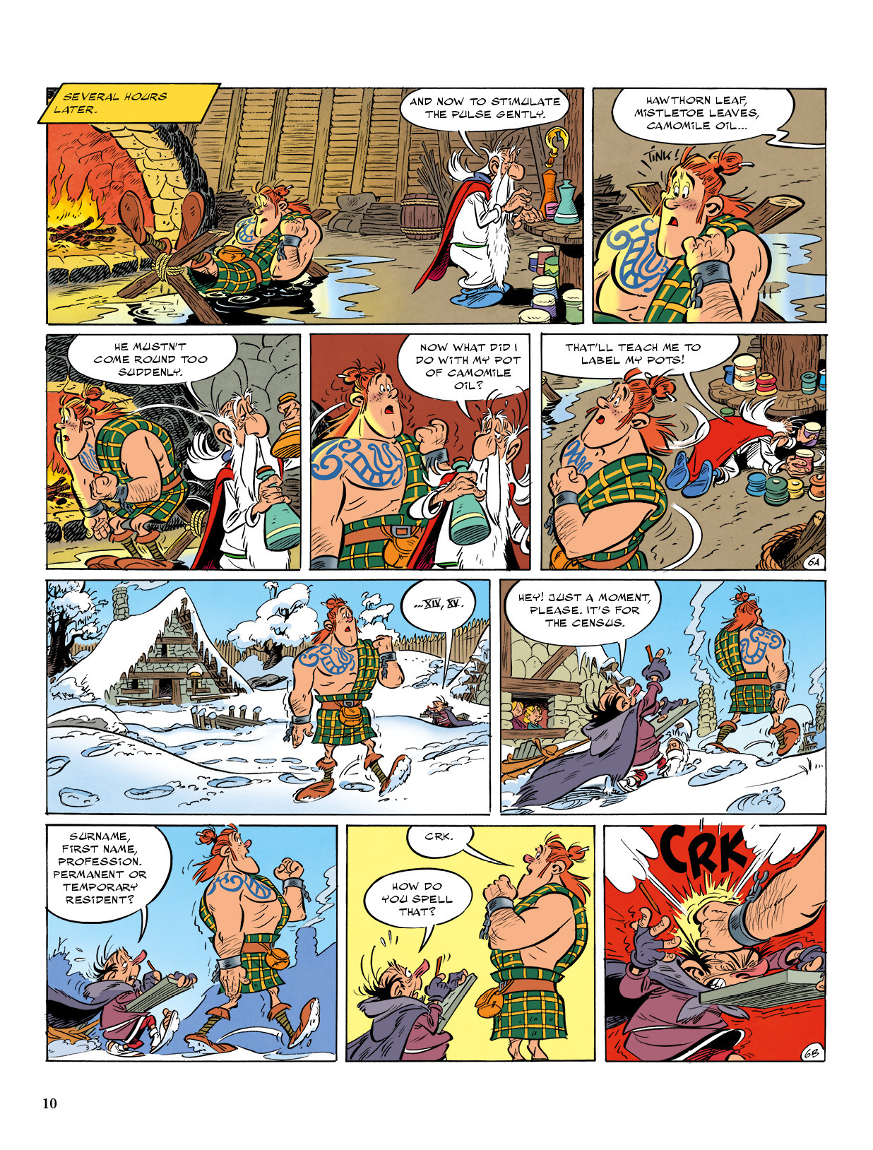 Read online Asterix comic -  Issue #35 - 11