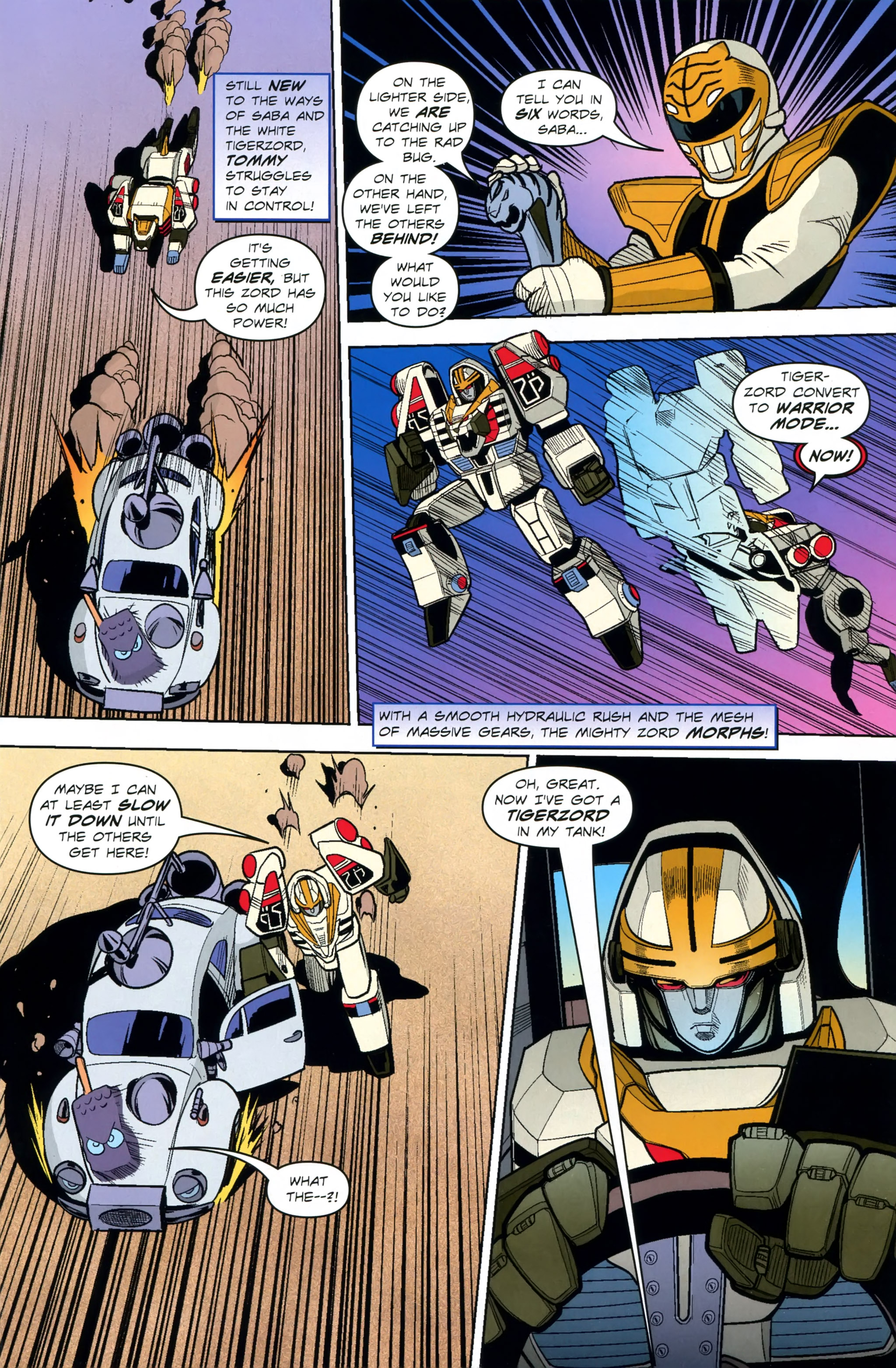 Read online Free Comic Book Day 2014 comic -  Issue # Mighty Morphin Power Rangers - 23