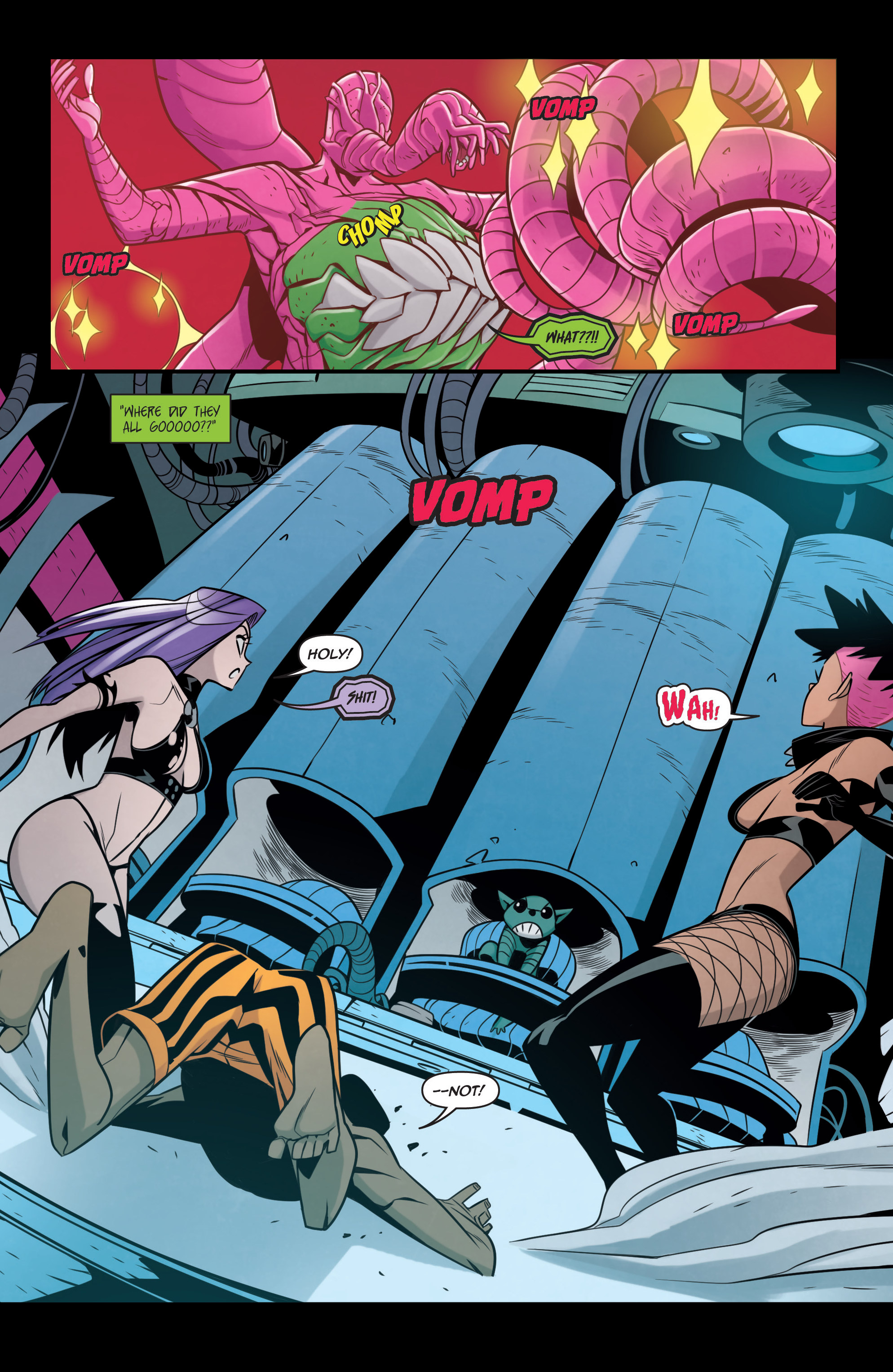 Read online Vampblade Season 4 comic -  Issue #4 - 22