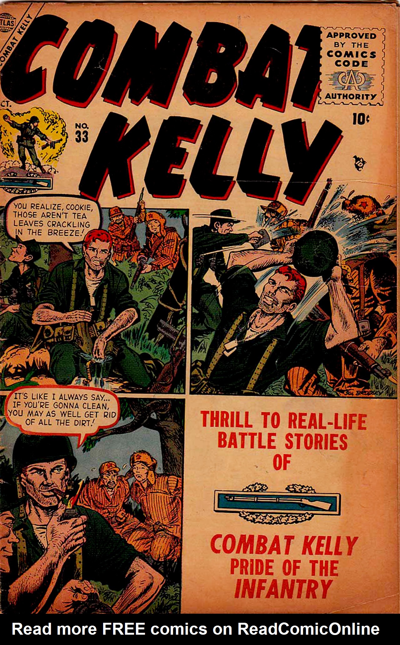 Read online Combat Kelly (1951) comic -  Issue #33 - 1
