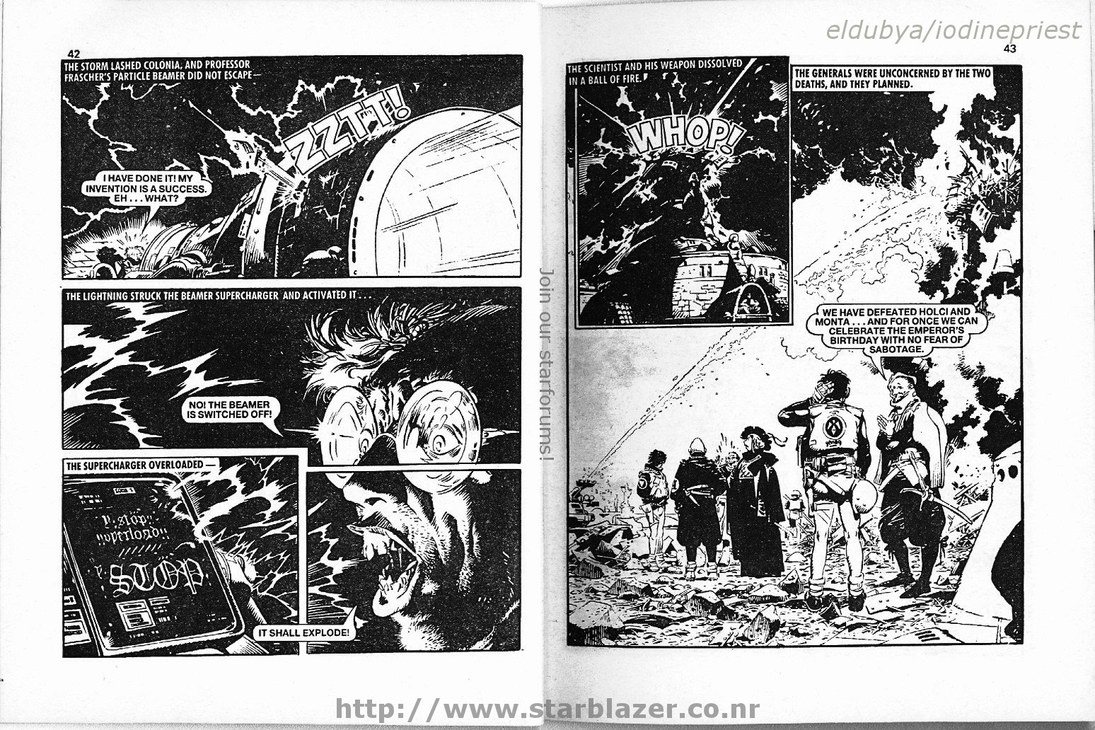 Read online Starblazer comic -  Issue #188 - 23