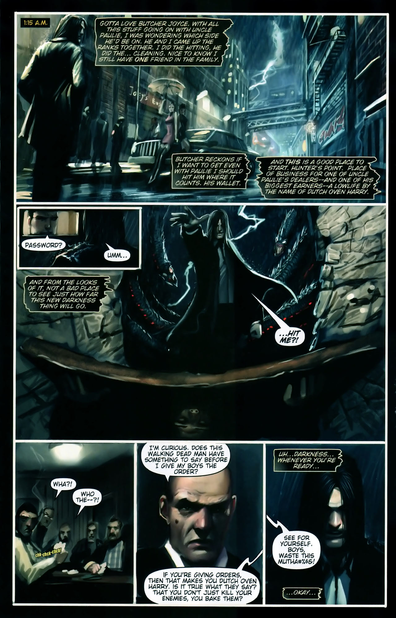 Read online The Darkness: Level comic -  Issue #1 - 17