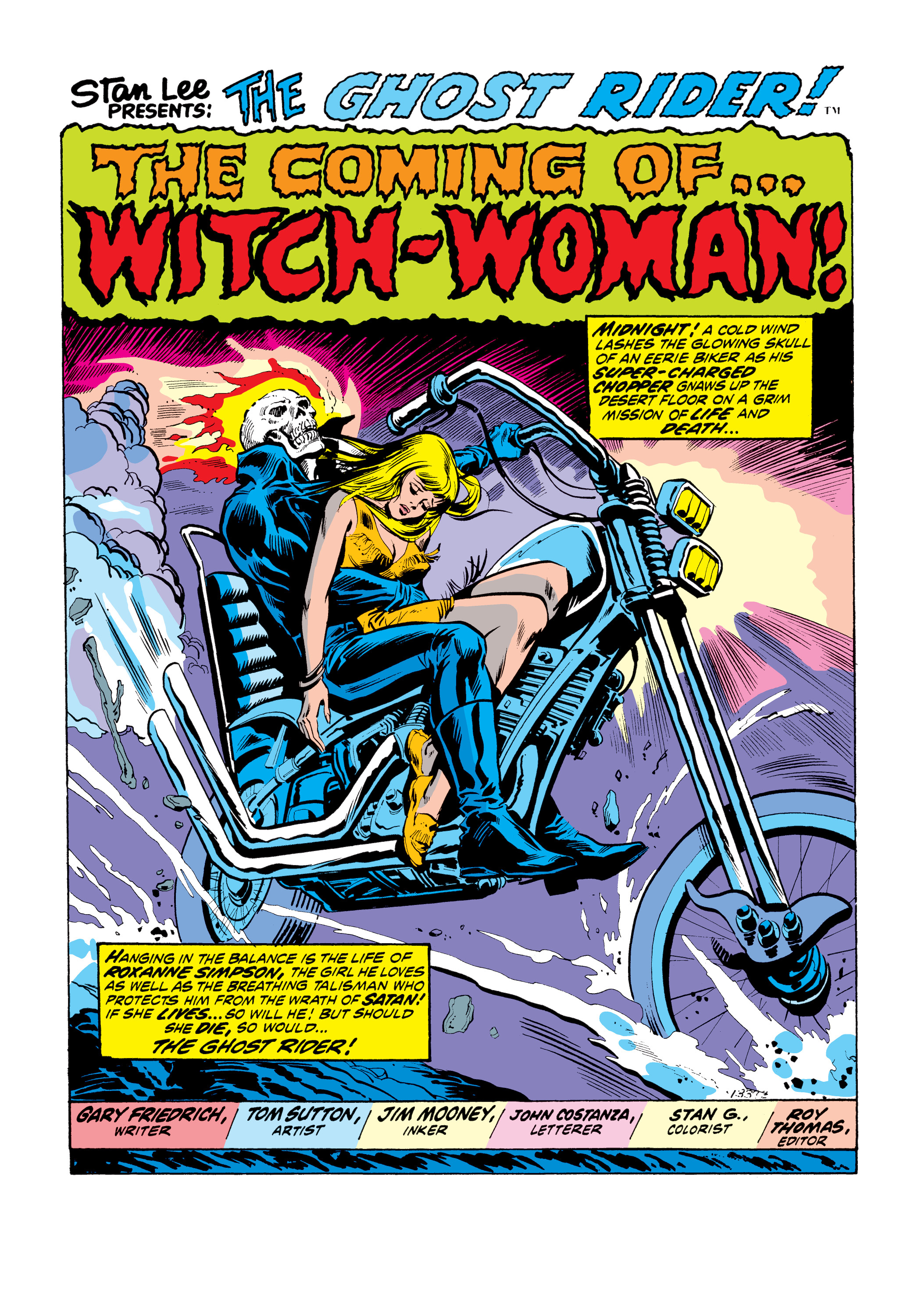 Read online Marvel Masterworks: Ghost Rider comic -  Issue # TPB 1 (Part 2) - 17