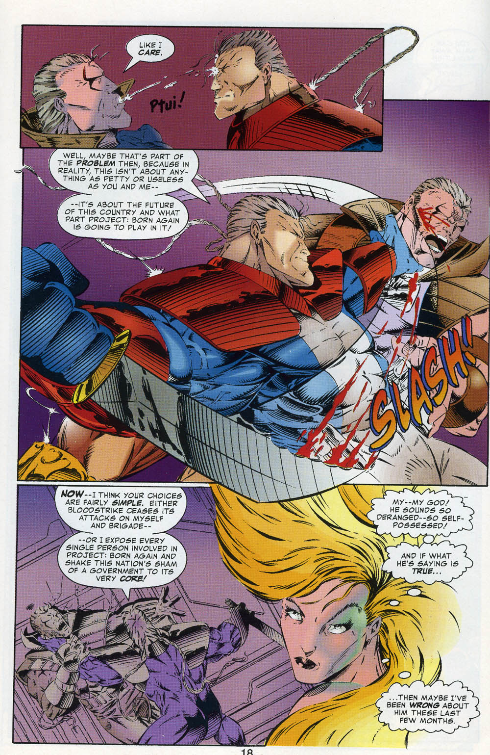 Read online Brigade (1993) comic -  Issue #3 - 18