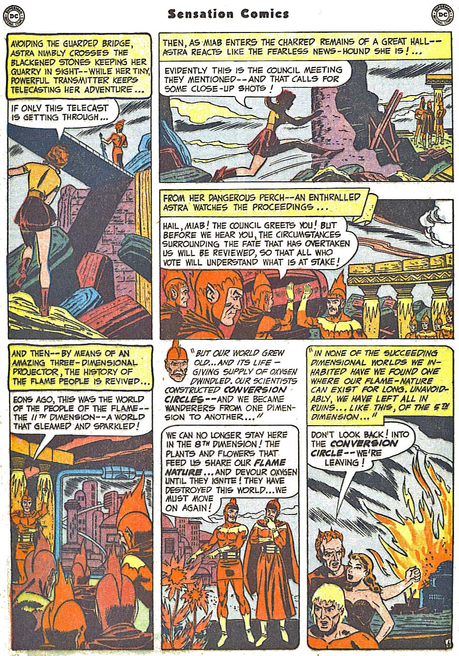 Read online Sensation (Mystery) Comics comic -  Issue #101 - 34