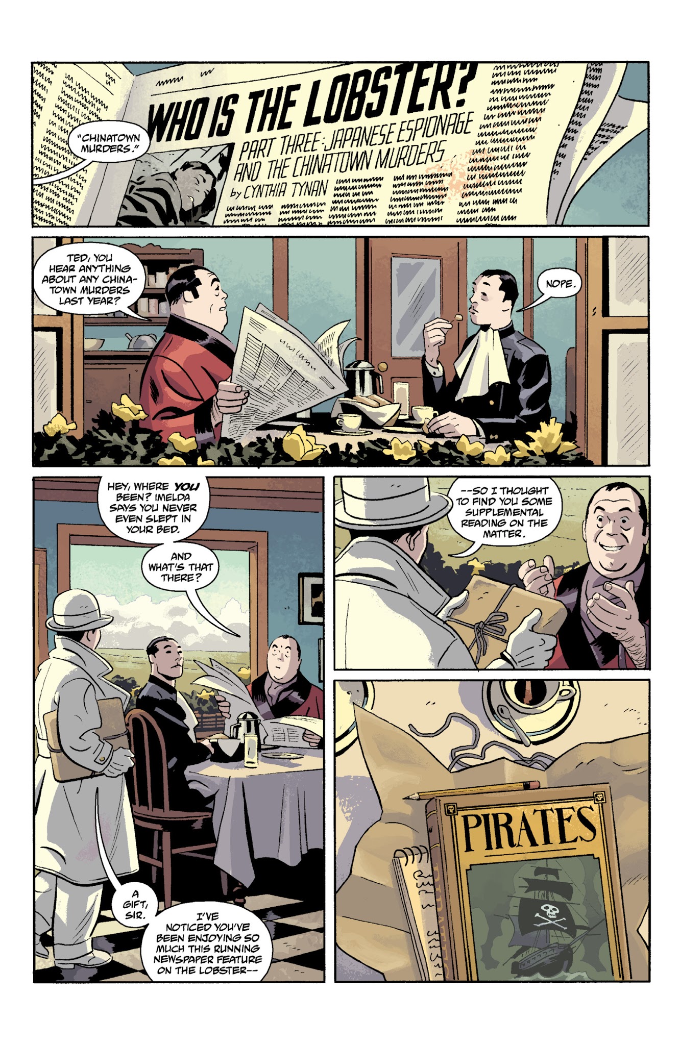Read online Lobster Johnson: Get the Lobster comic -  Issue # TPB - 65