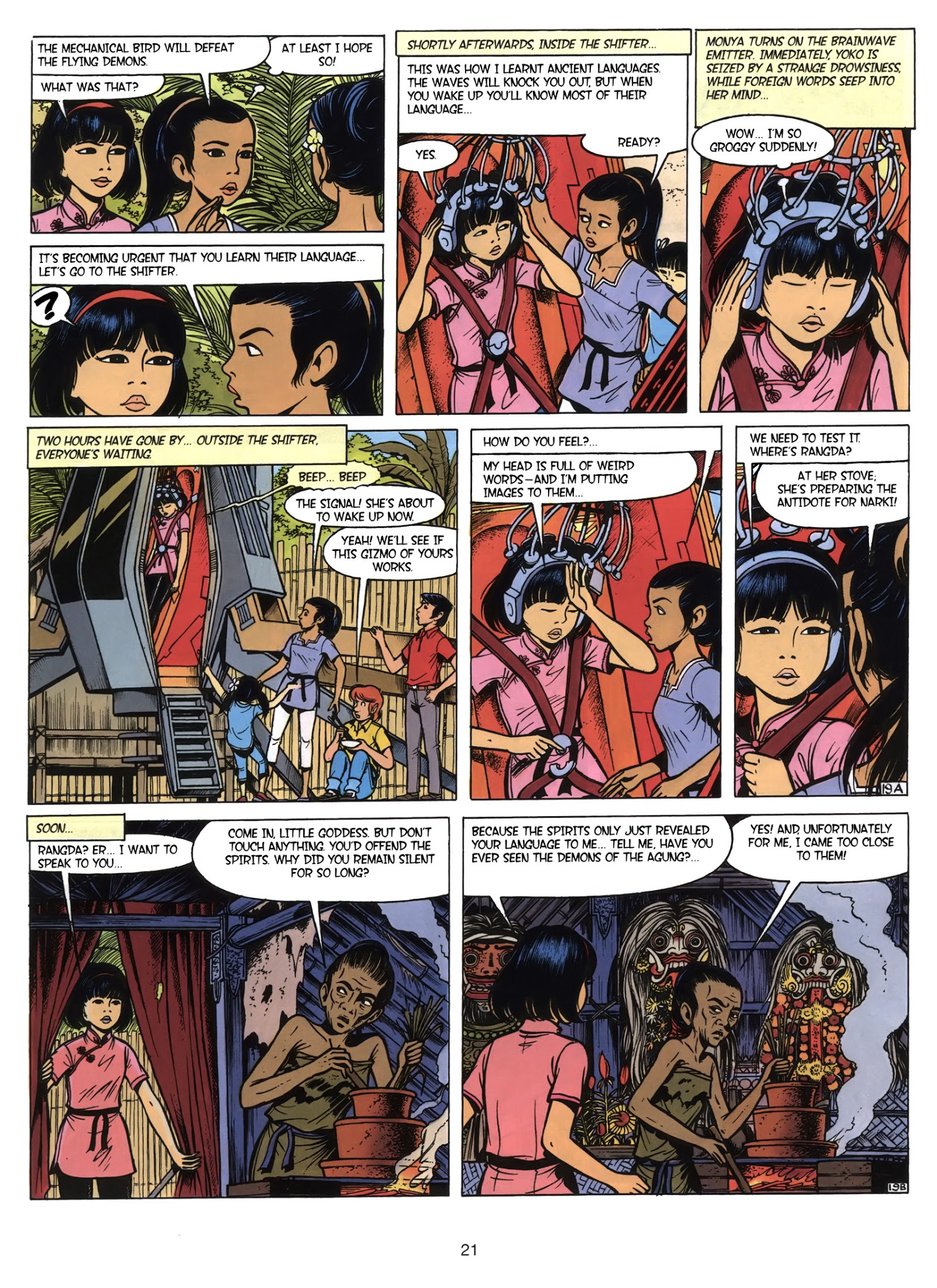 Read online Yoko Tsuno comic -  Issue #6 - 23
