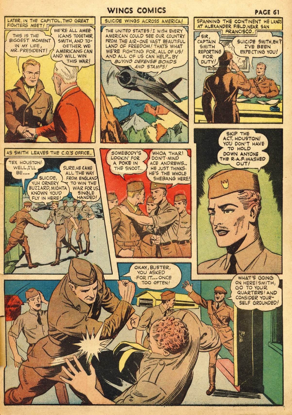 Read online Wings Comics comic -  Issue #22 - 63