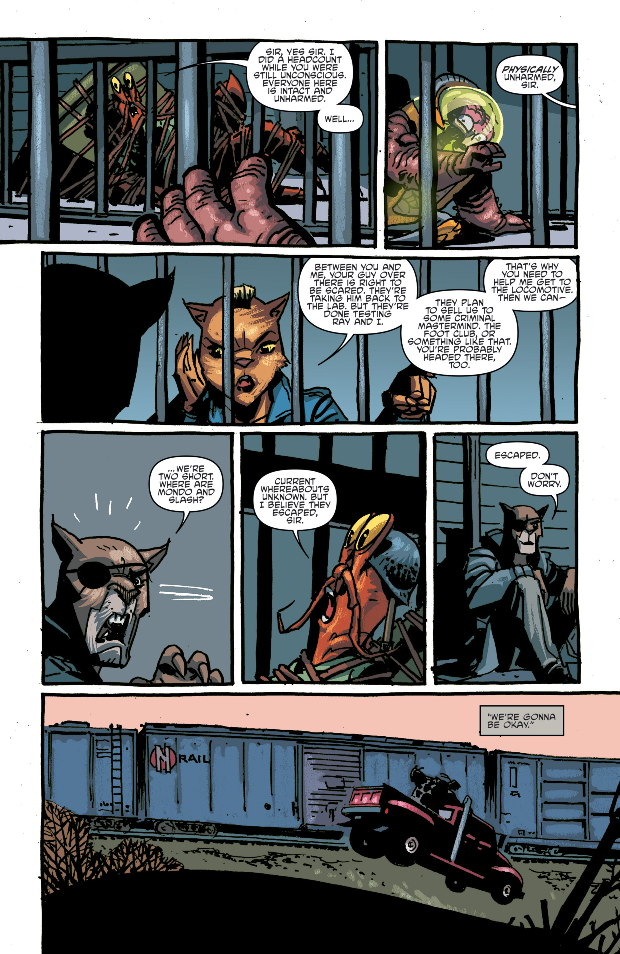 Read online Teenage Mutant Ninja Turtles: Mutanimals comic -  Issue #3 - 5